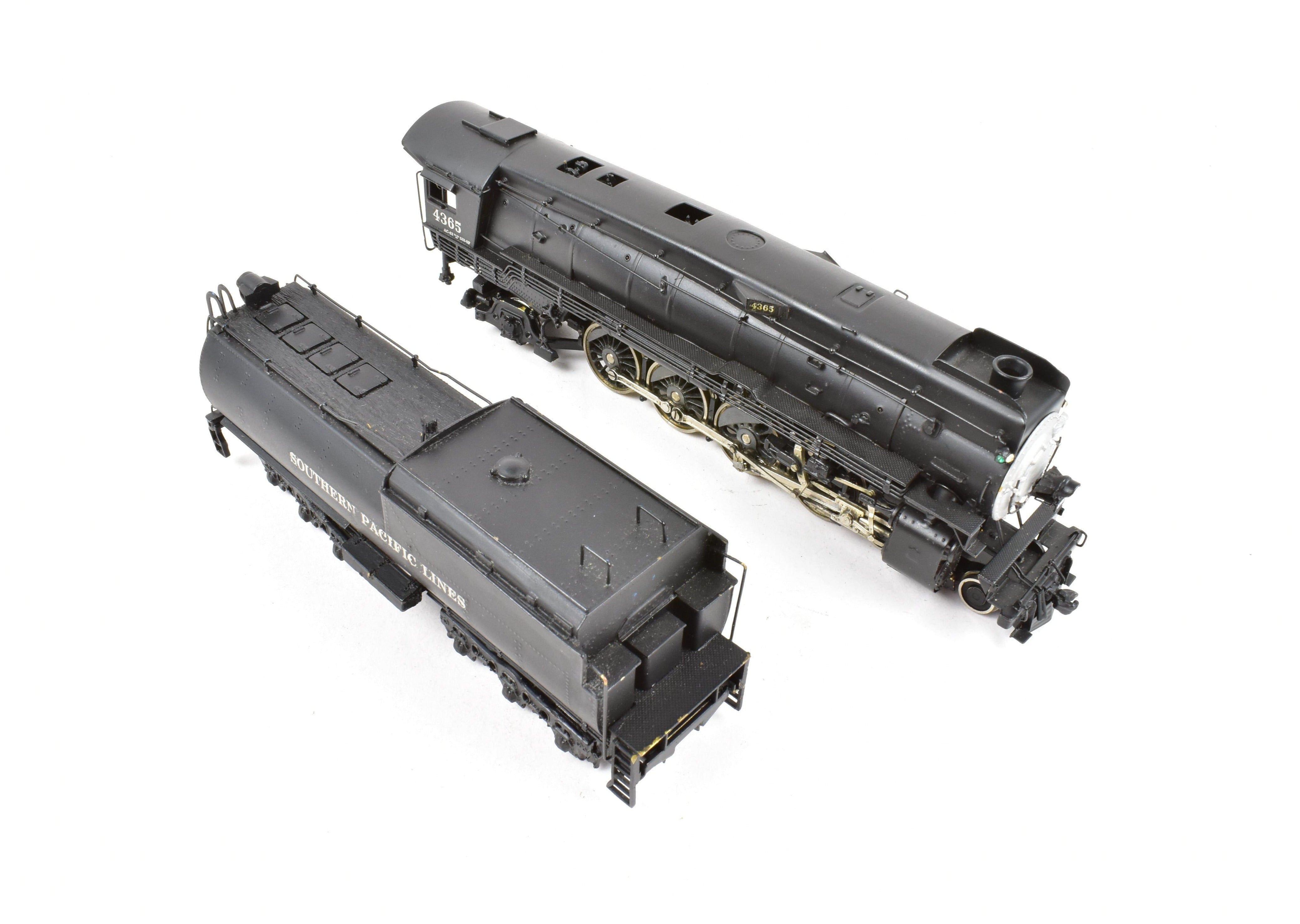 HO Scale Brass Model Train - Balboa SP Southern Pacific MT - 4 4 - 8 - 2 Custom Painted with Pre - 1946 Design