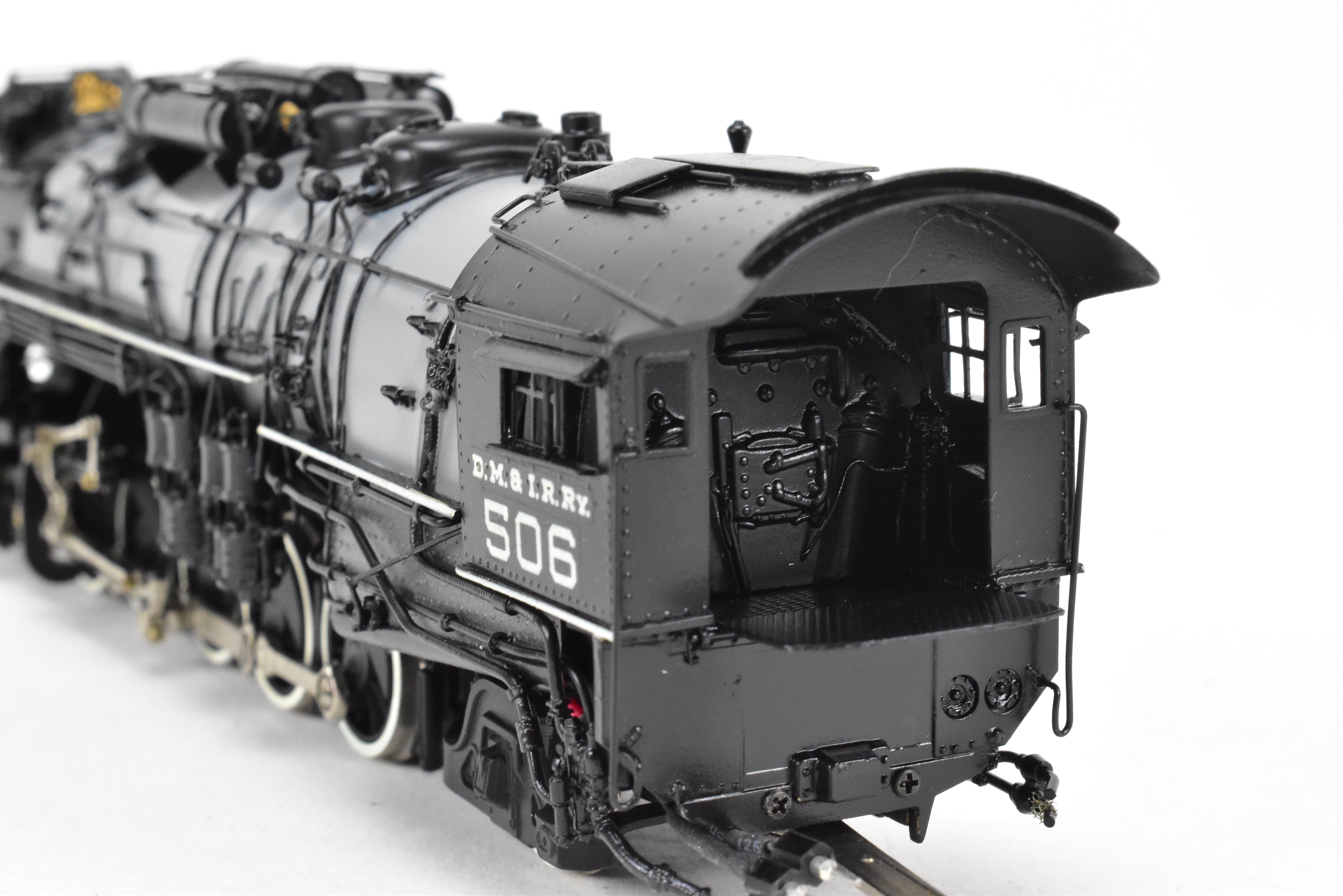 HO Scale Brass Key Imports DM&IR 2-10-2 Santa Fe Class E-1 Pro Painted Locomotive No. 506