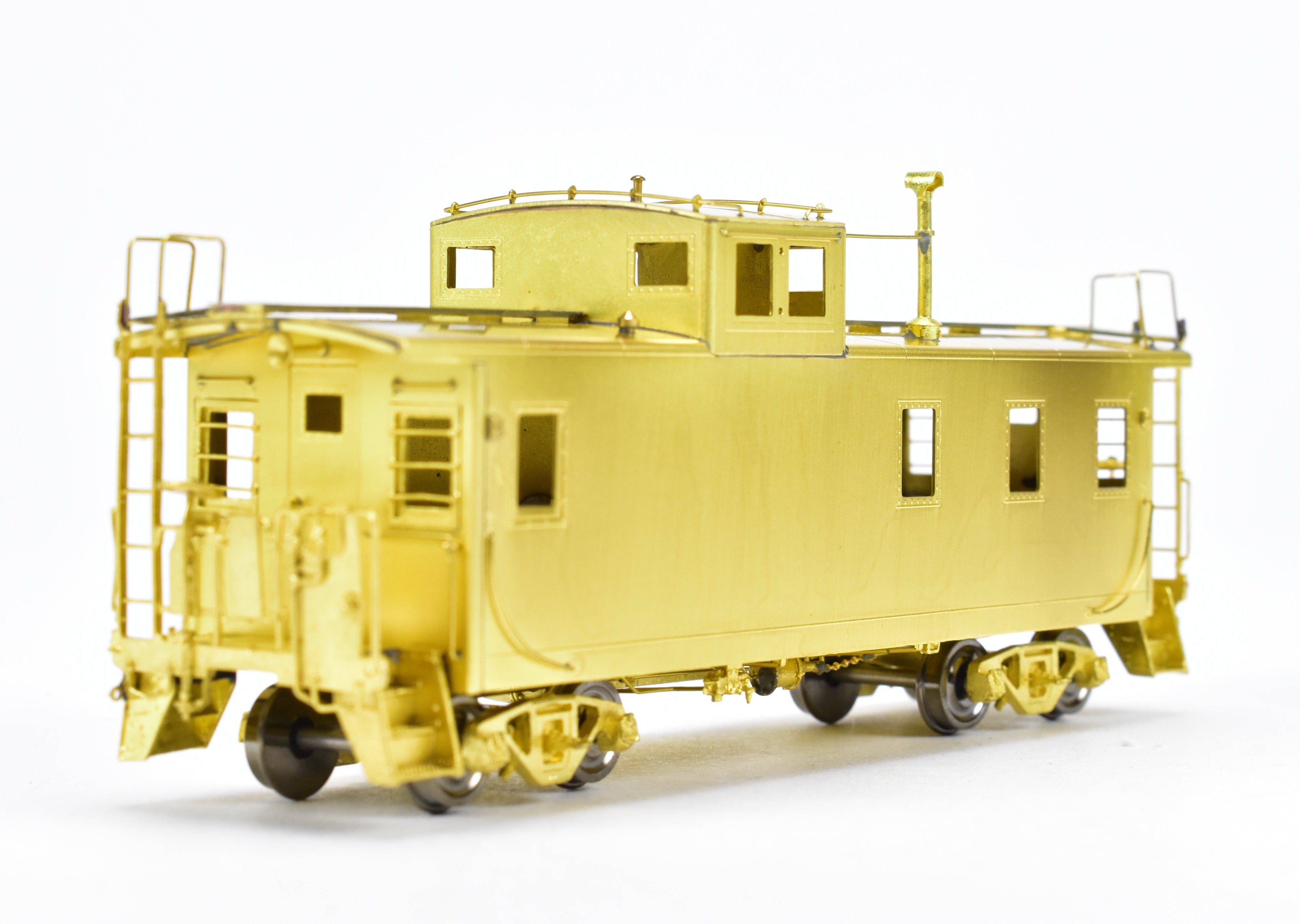 HO Scale Brass Model Railroad Caboose - OMI (Overland Models, Inc.) Great Northern Steel Caboose from 1949 Era, Nos. X295 - 309