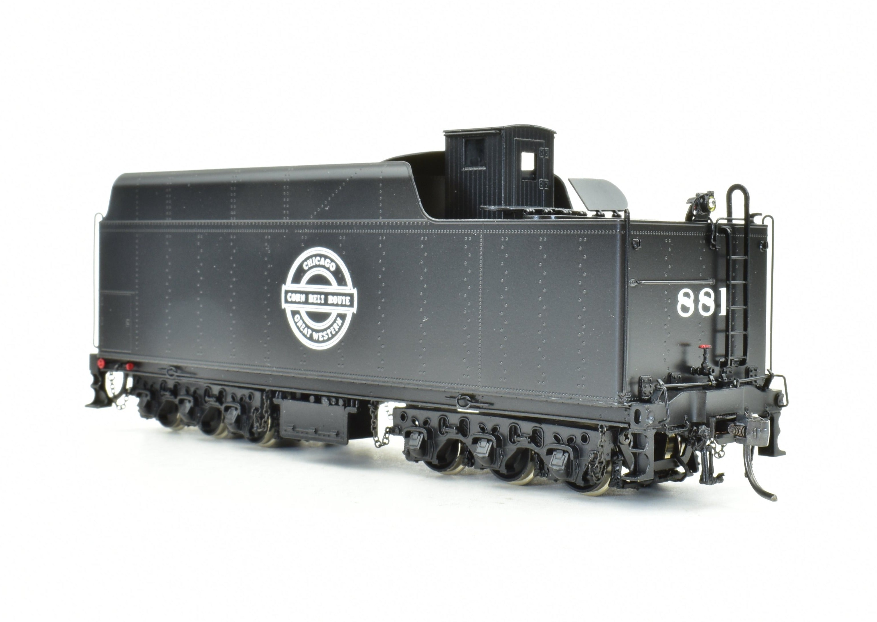 HO Brass GPM - Glacier Park Chicago Great Western 800 Class 2-10-4 FP #881