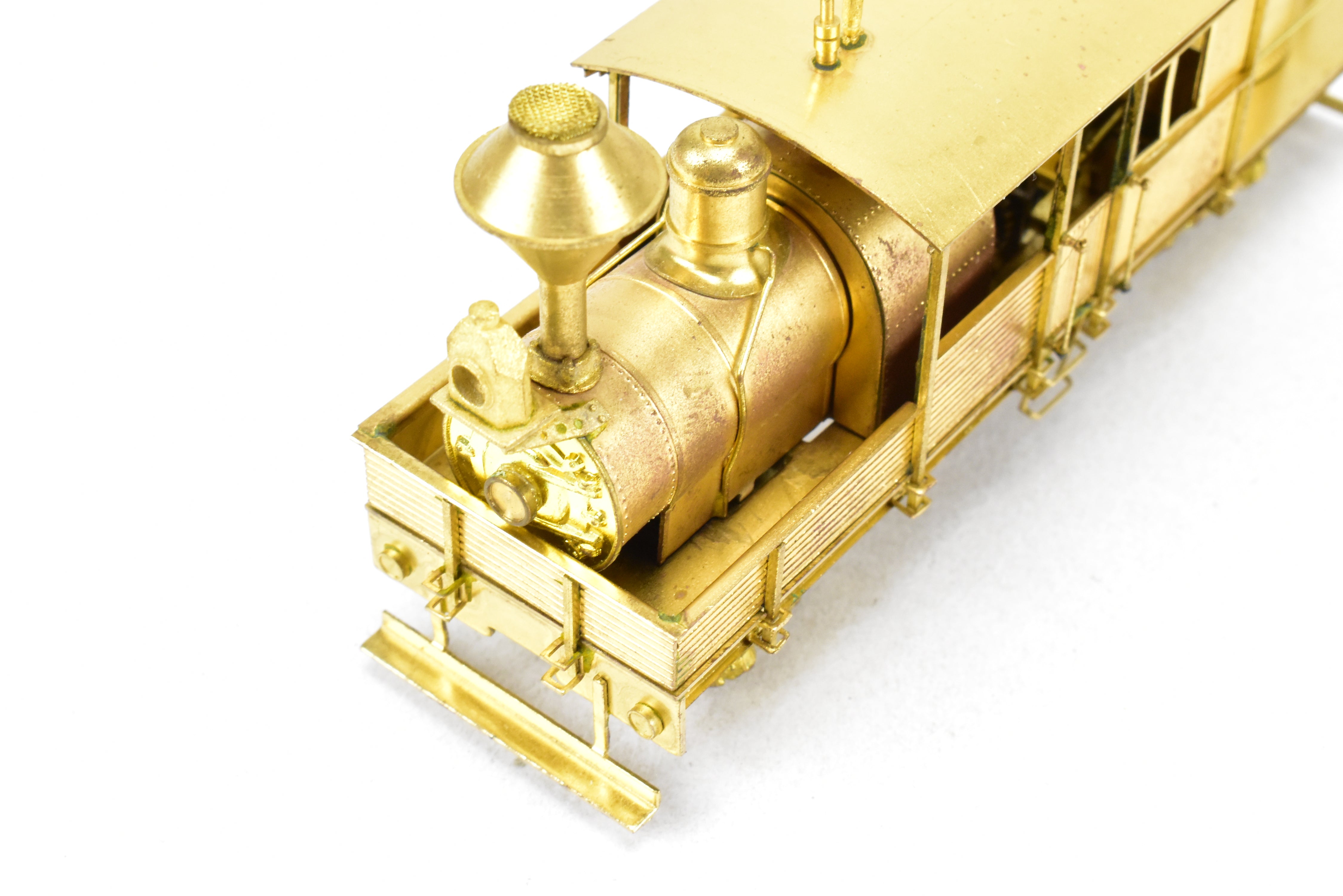 HOn3 Scale Brass Westside Model Co. Collectible Various Logging Class A Climax Horizontal Boiler Model Train