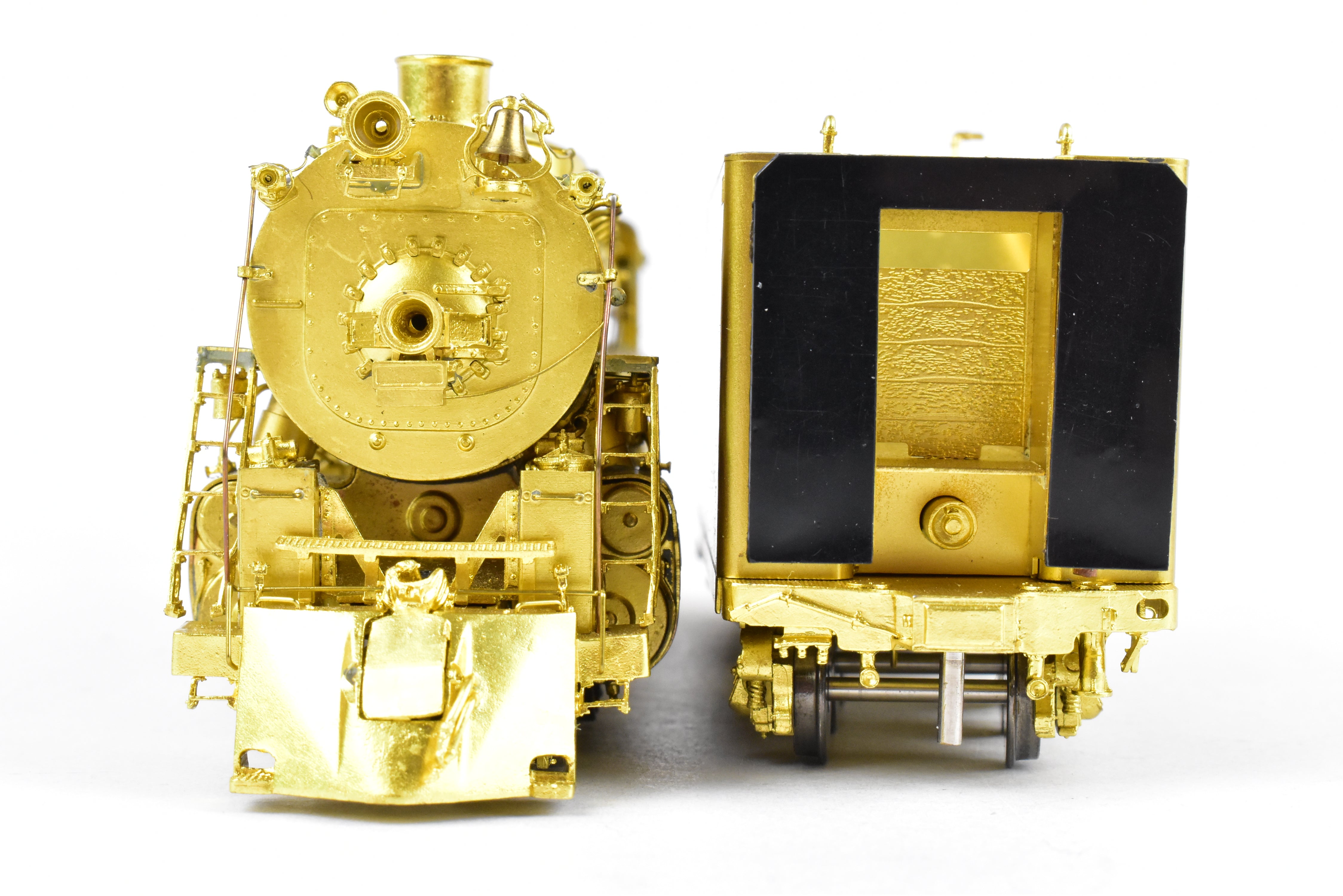 HO Scale Brass Model Train - Overland Models, Inc. MILW - Milwaukee Road S2a Class 4-8-4 Steam Locomotive with Squared Boiler Front, as Rebuilt, Close Domes
