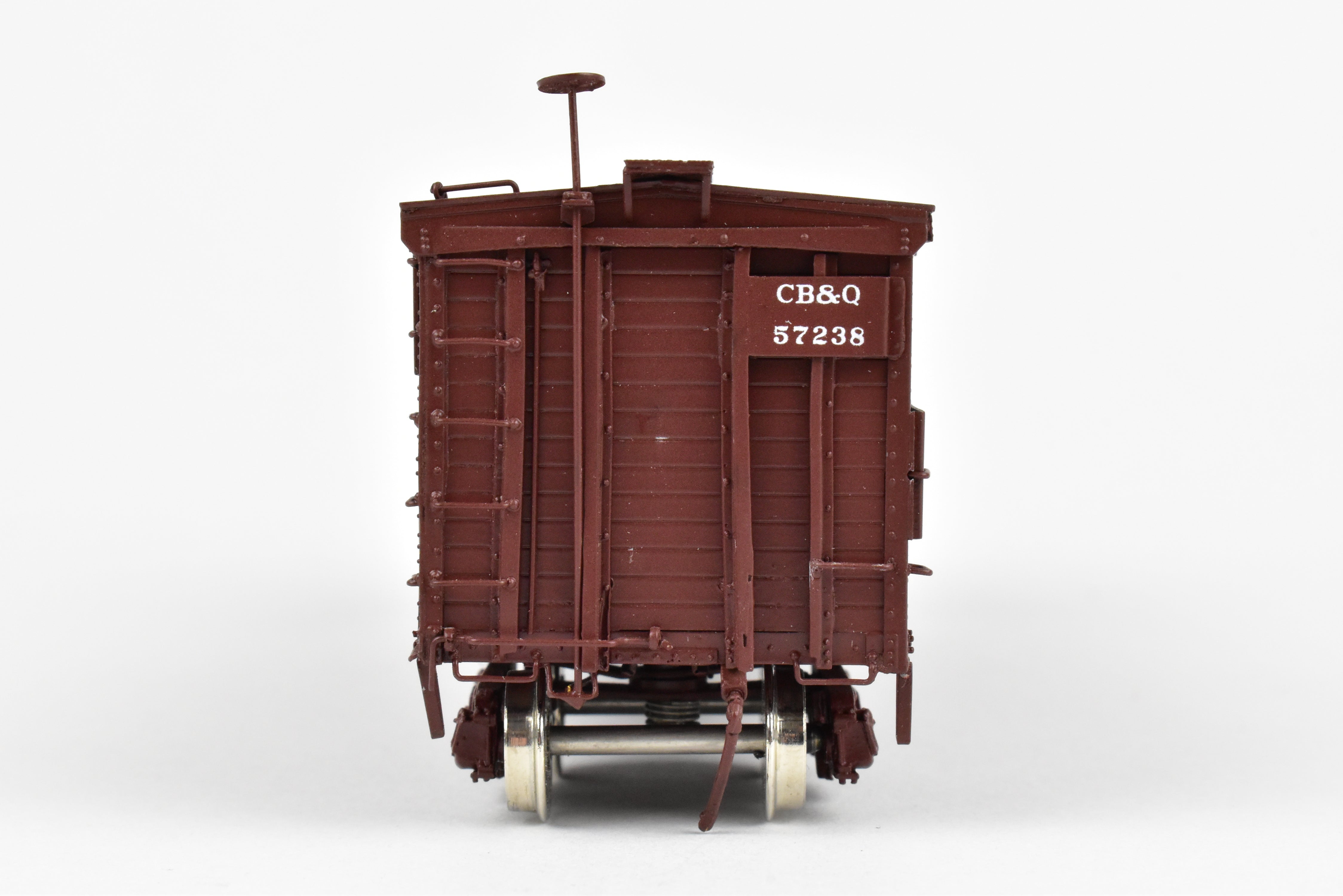 HO Brass CIL Challenger Imports CB&Q Burlington Route SM - 16 36' Stock Car #57238