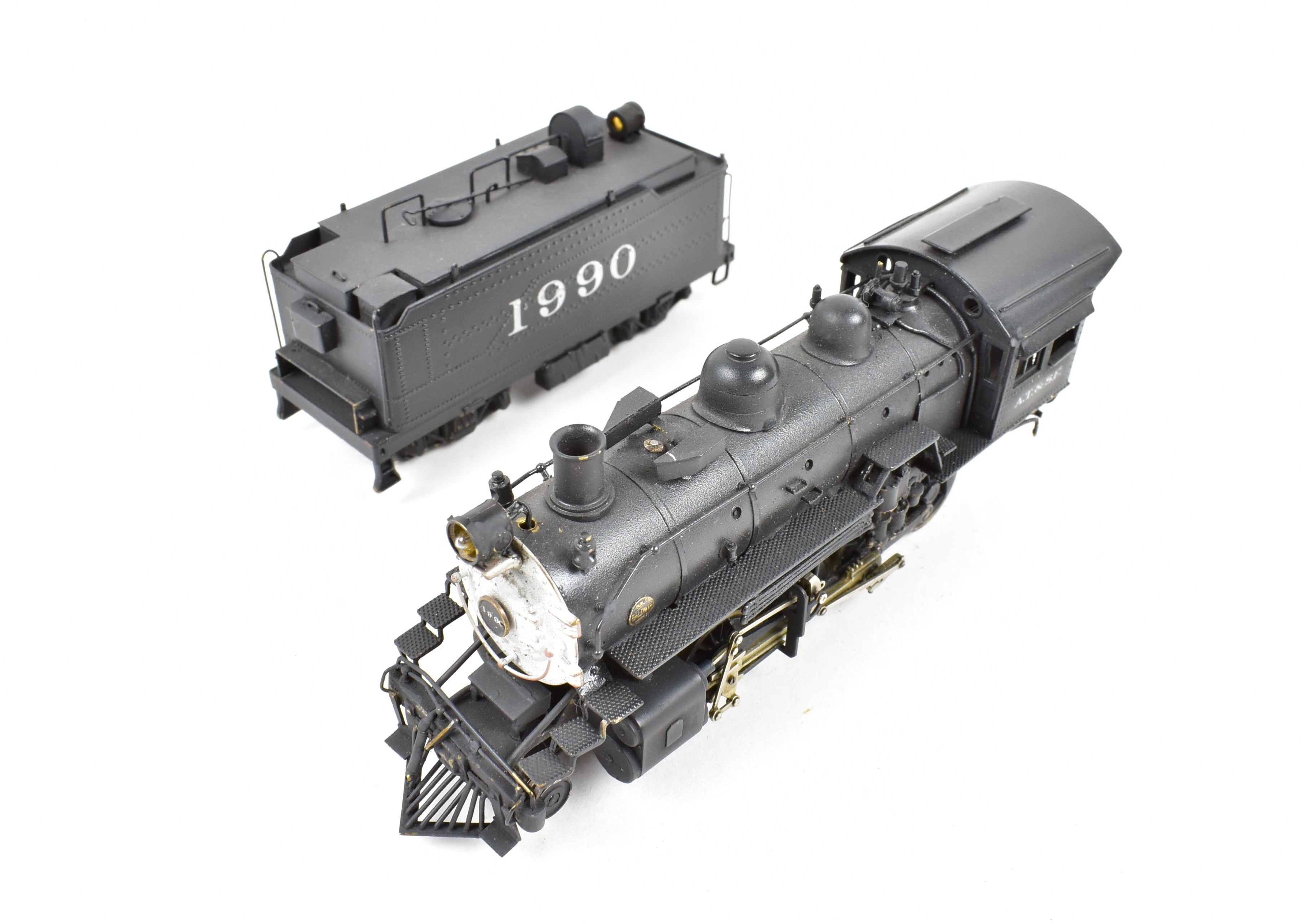 HO Brass PFM - United ATSF Santa Fe 2-8-0 Custom Painted with Can Motor & NWSL Gearbox Upgrade