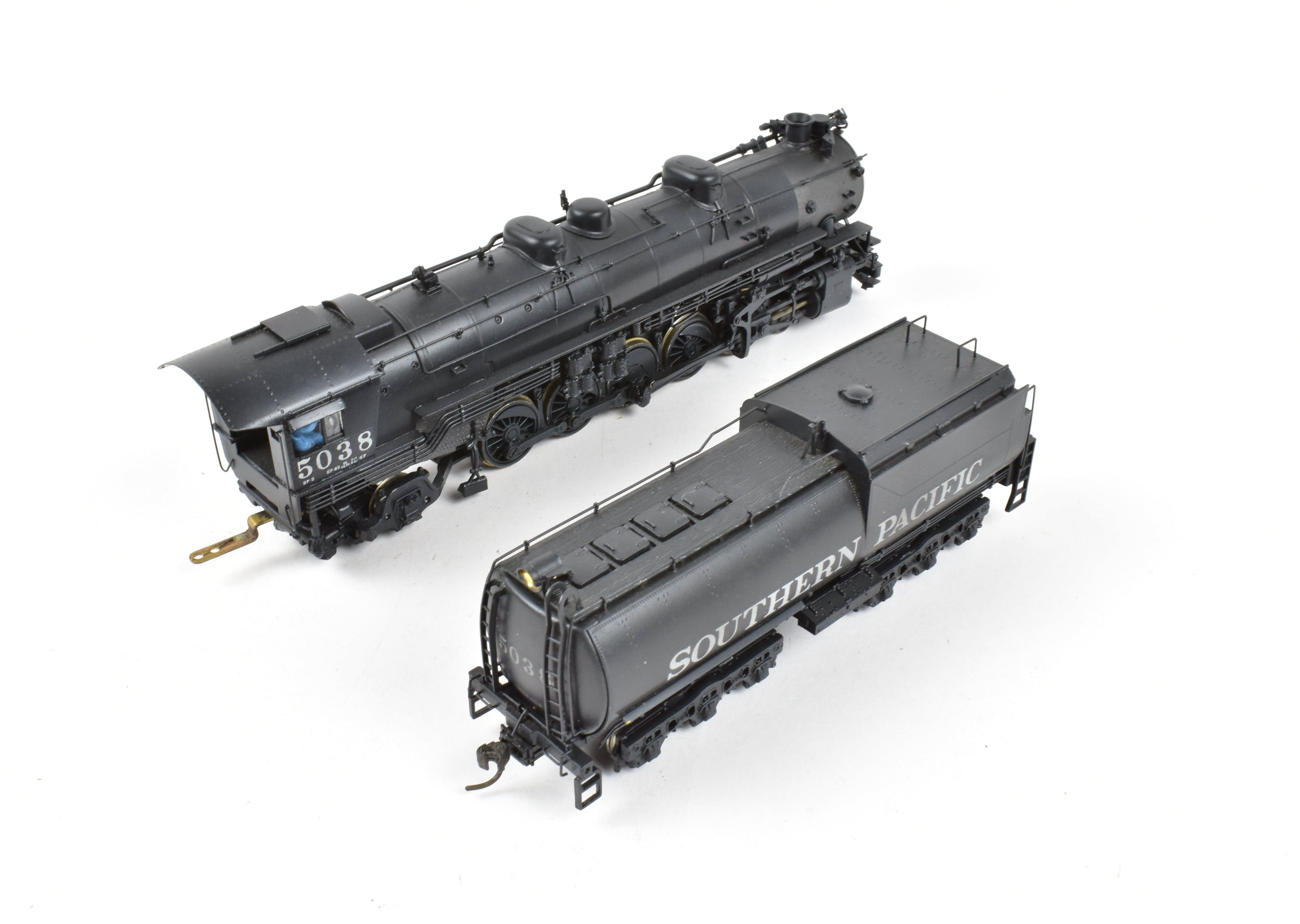 HO Scale Brass Westside Model Co. Southern Pacific SP-2 4-10-2 Custom Painted Steam Locomotive Model No. 5038 for Railroad Enthusiasts