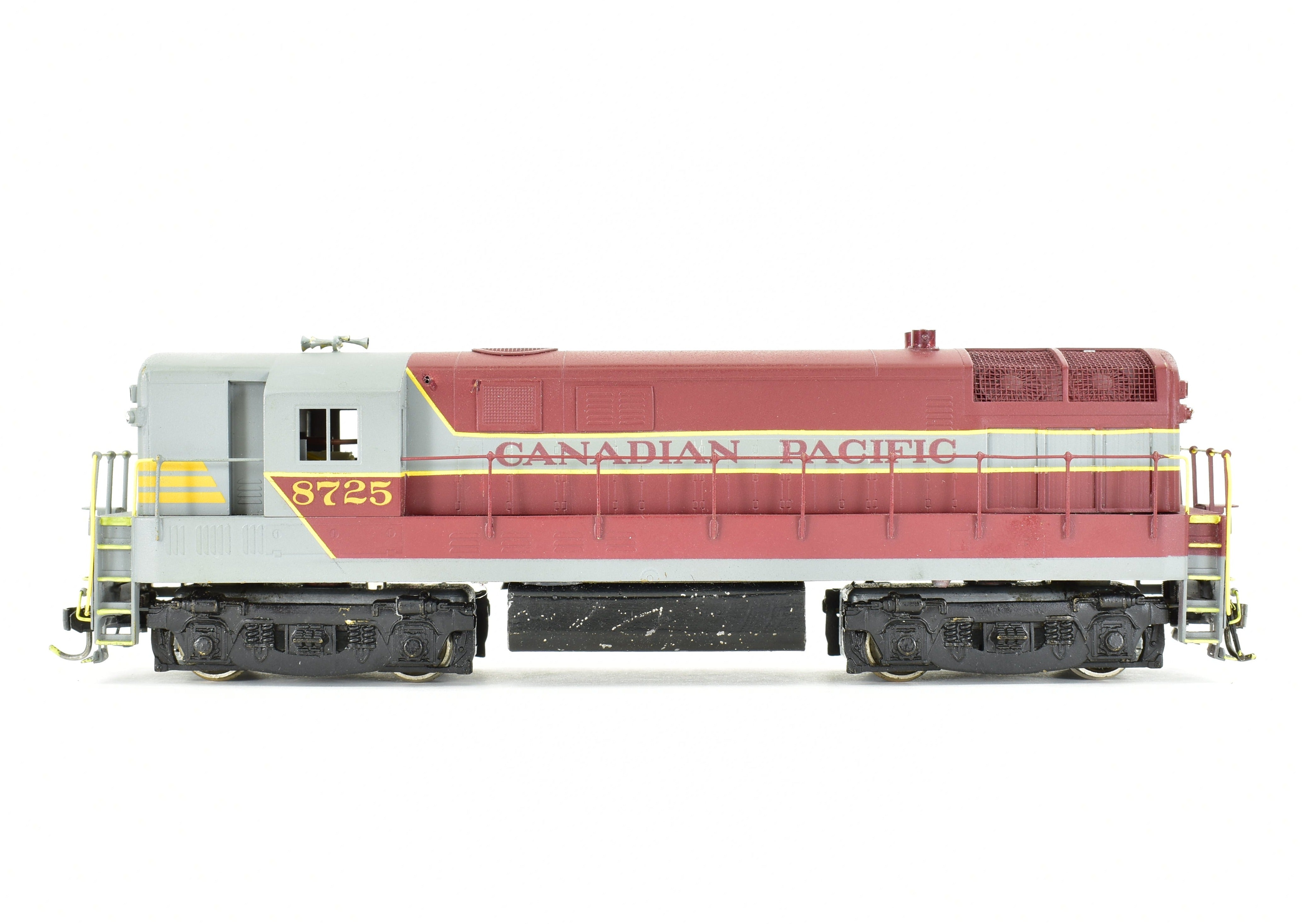 HO Scale Brass Red Ball Canadian Pacific Fairbanks Morse H - 24 - 66 Trainmaster Model Train with Incorrect Box
