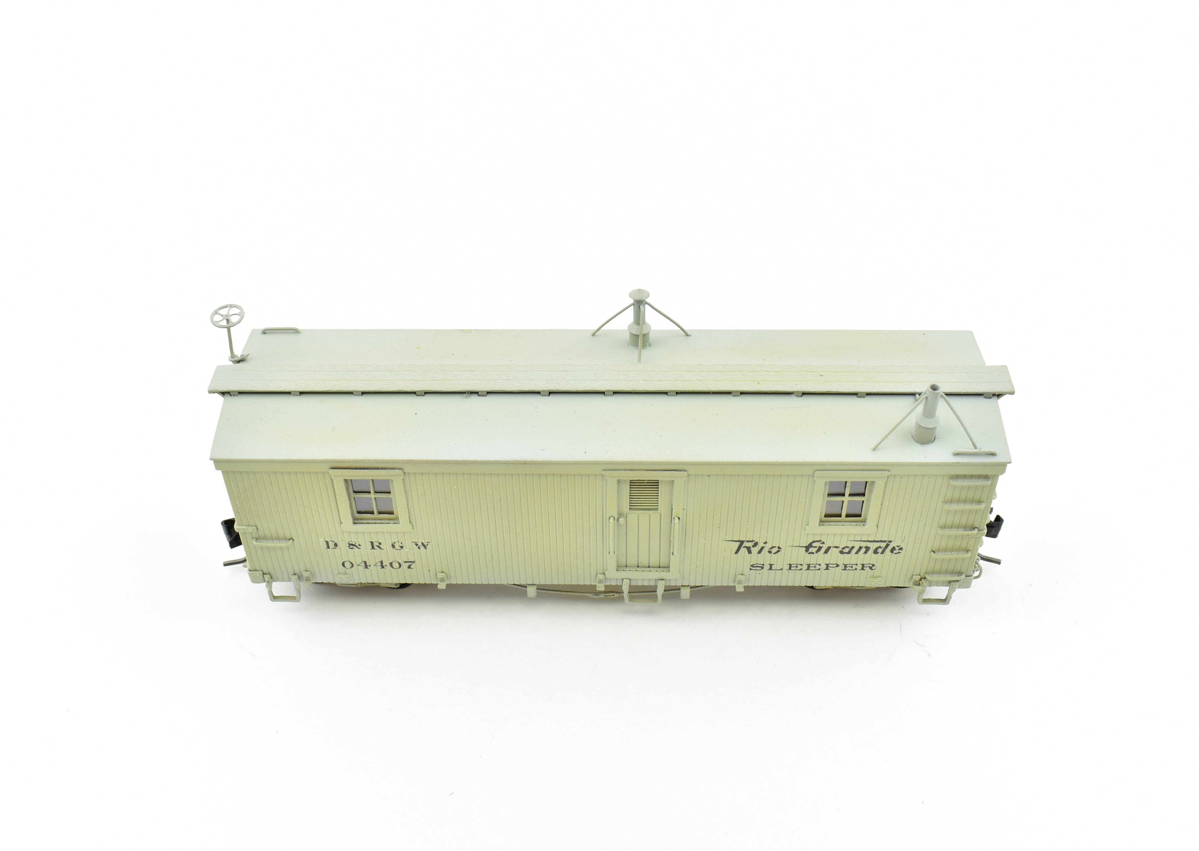 1984 HOn3 D&RGW Brass Hallmark Kitchen & Dining Car with Excellent Paint