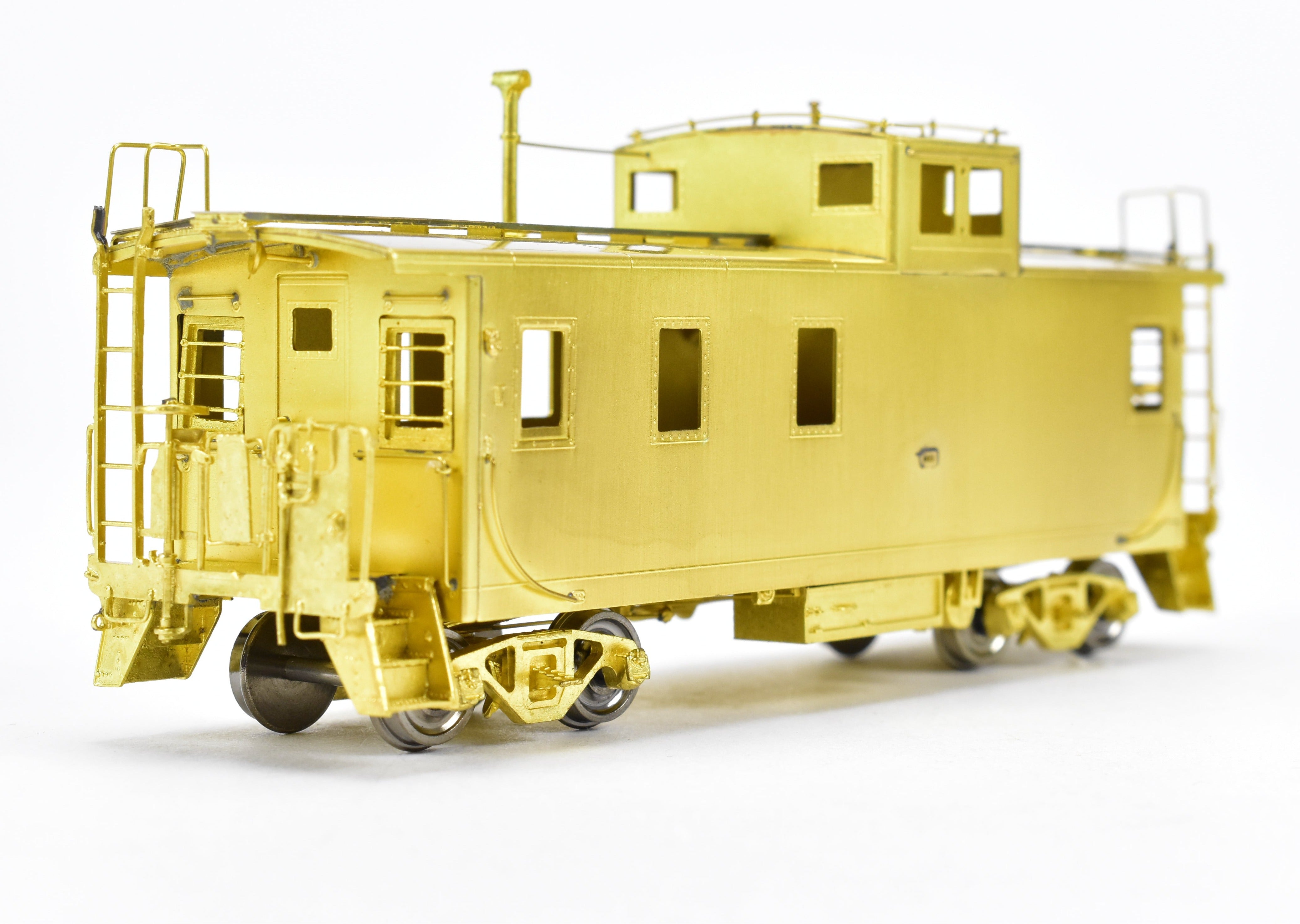 HO Scale Brass Model Railroad Caboose - OMI (Overland Models, Inc.) Great Northern Steel Caboose from 1949 Era, Nos. X295 - 309
