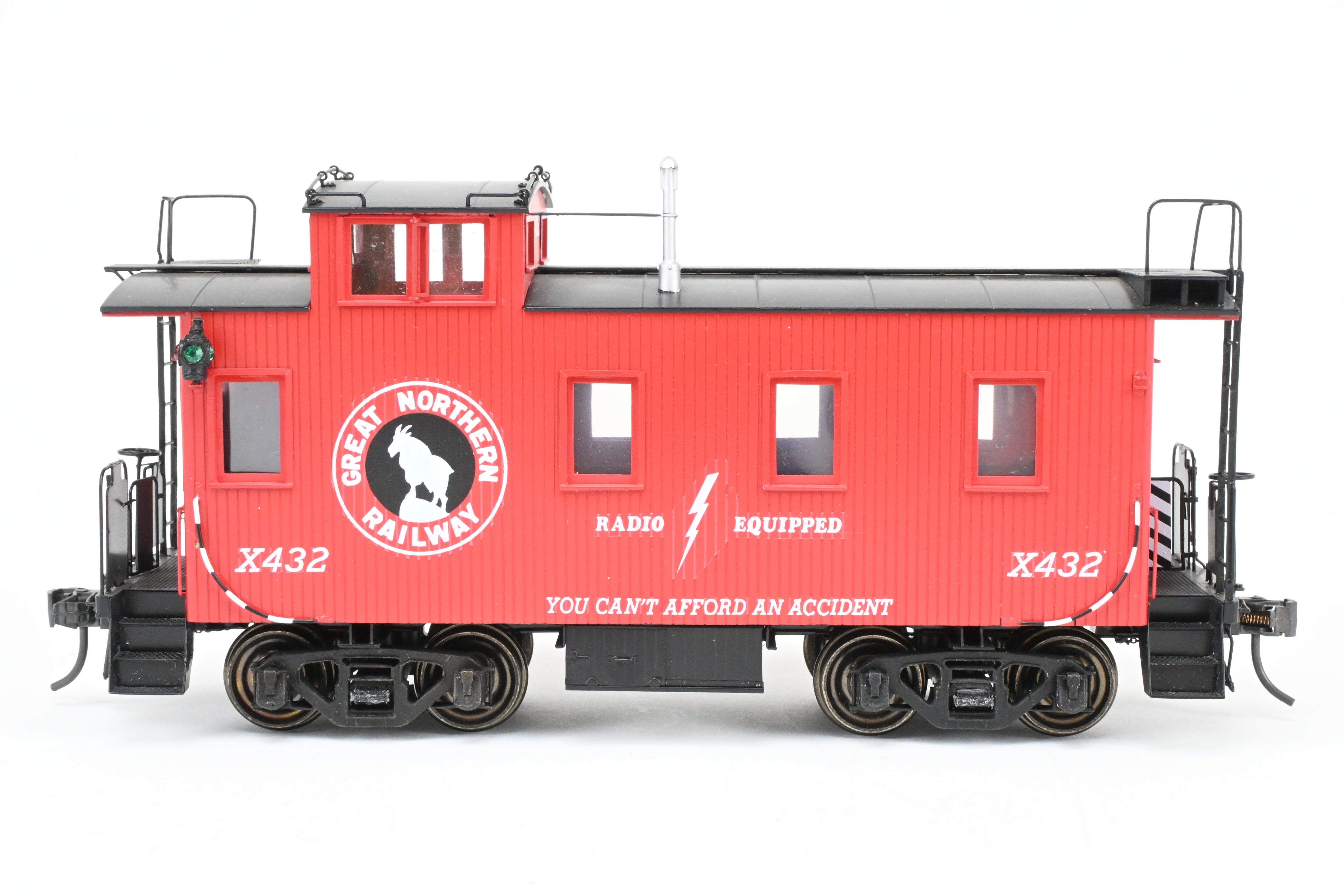 1987 Collector's Edition Great Northern Wood Caboose FP #X432 by Beaver Creek Model Co.