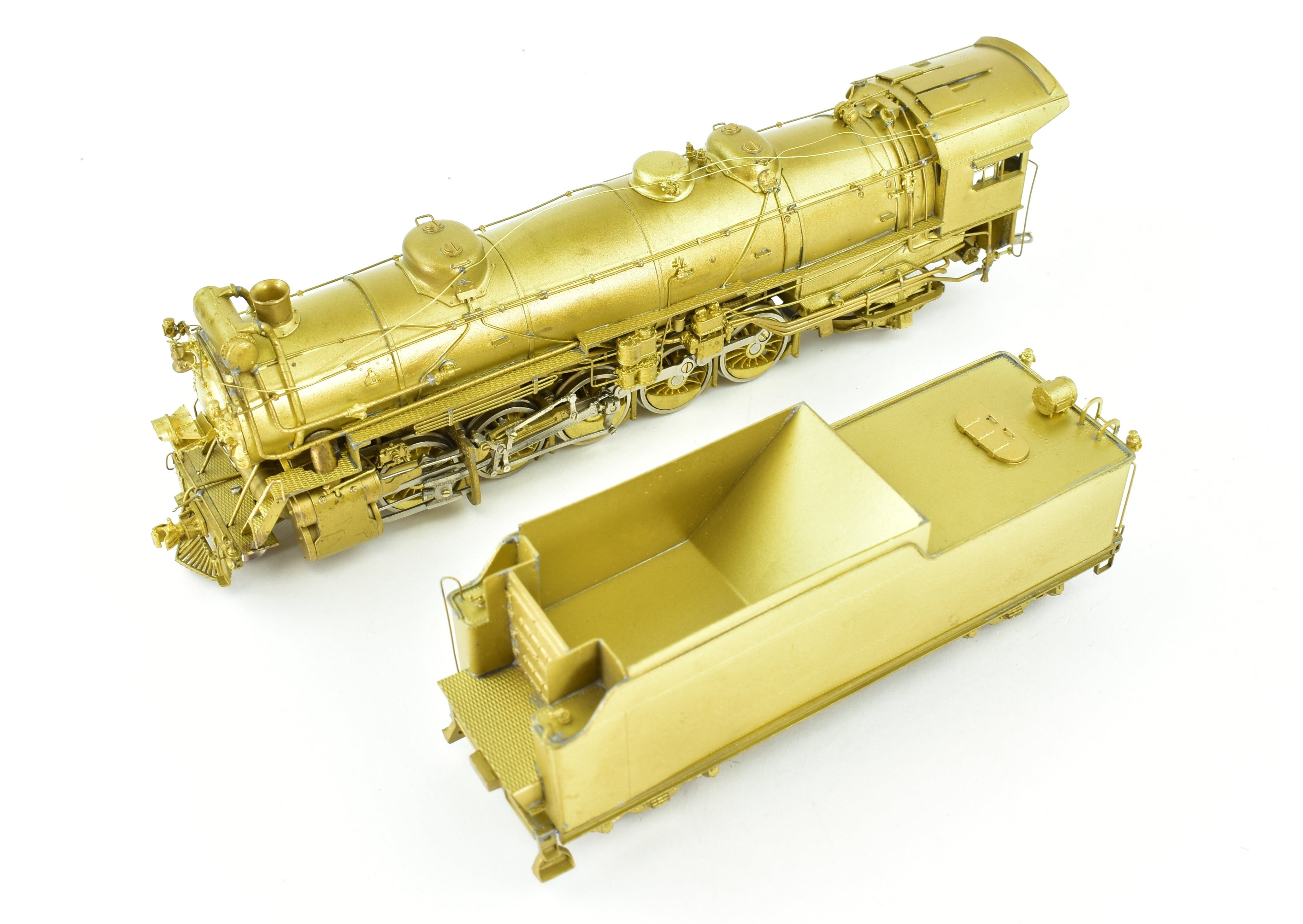 HO Scale Brass Key Imports C&S - Colorado & Southern 2-10-2 Santa Fe Model Train