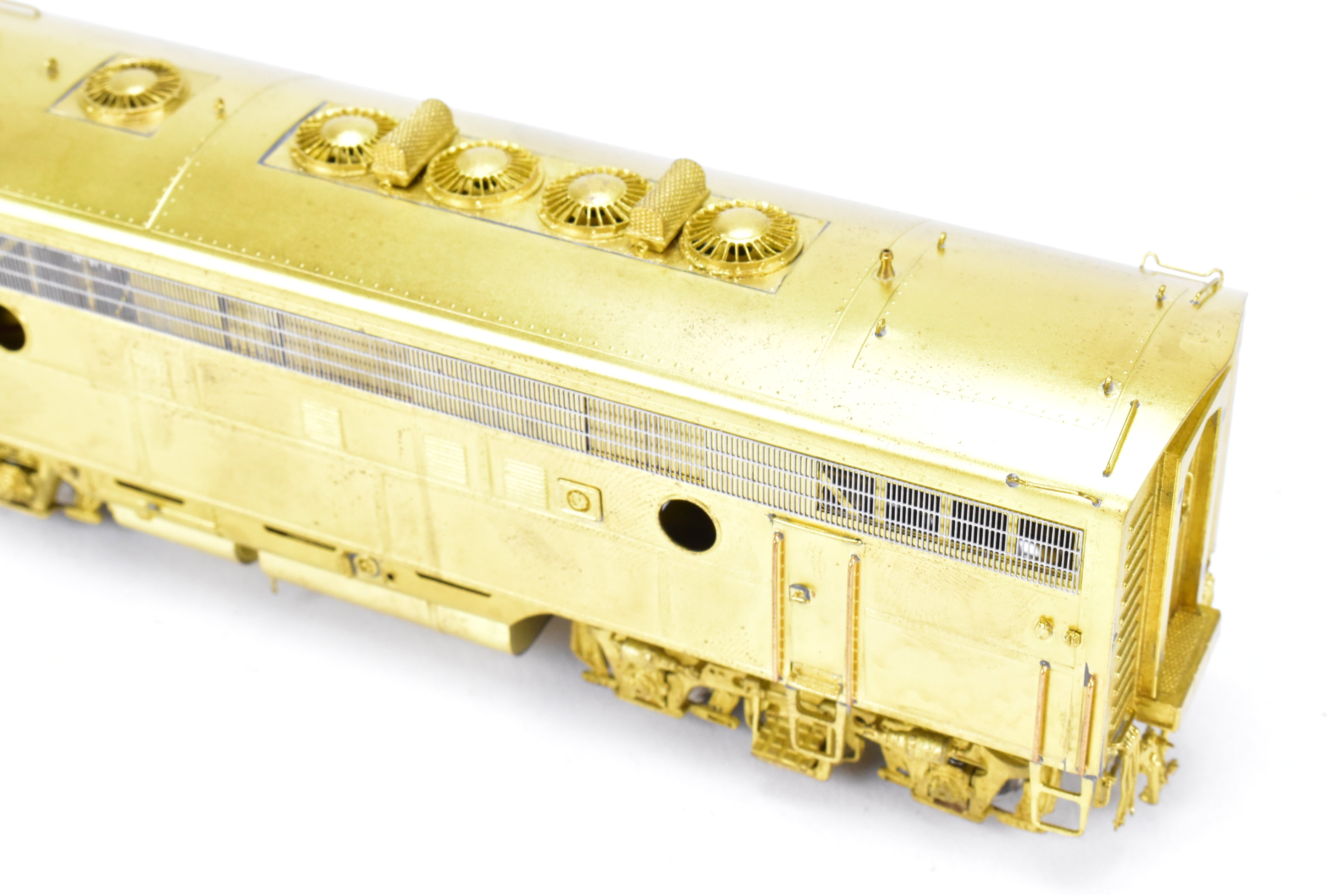 HO Scale Brass Model Train Set by Overland Models Inc. - Union Pacific EMD F7 A/B Freight Locomotives from the Late 1950's Era