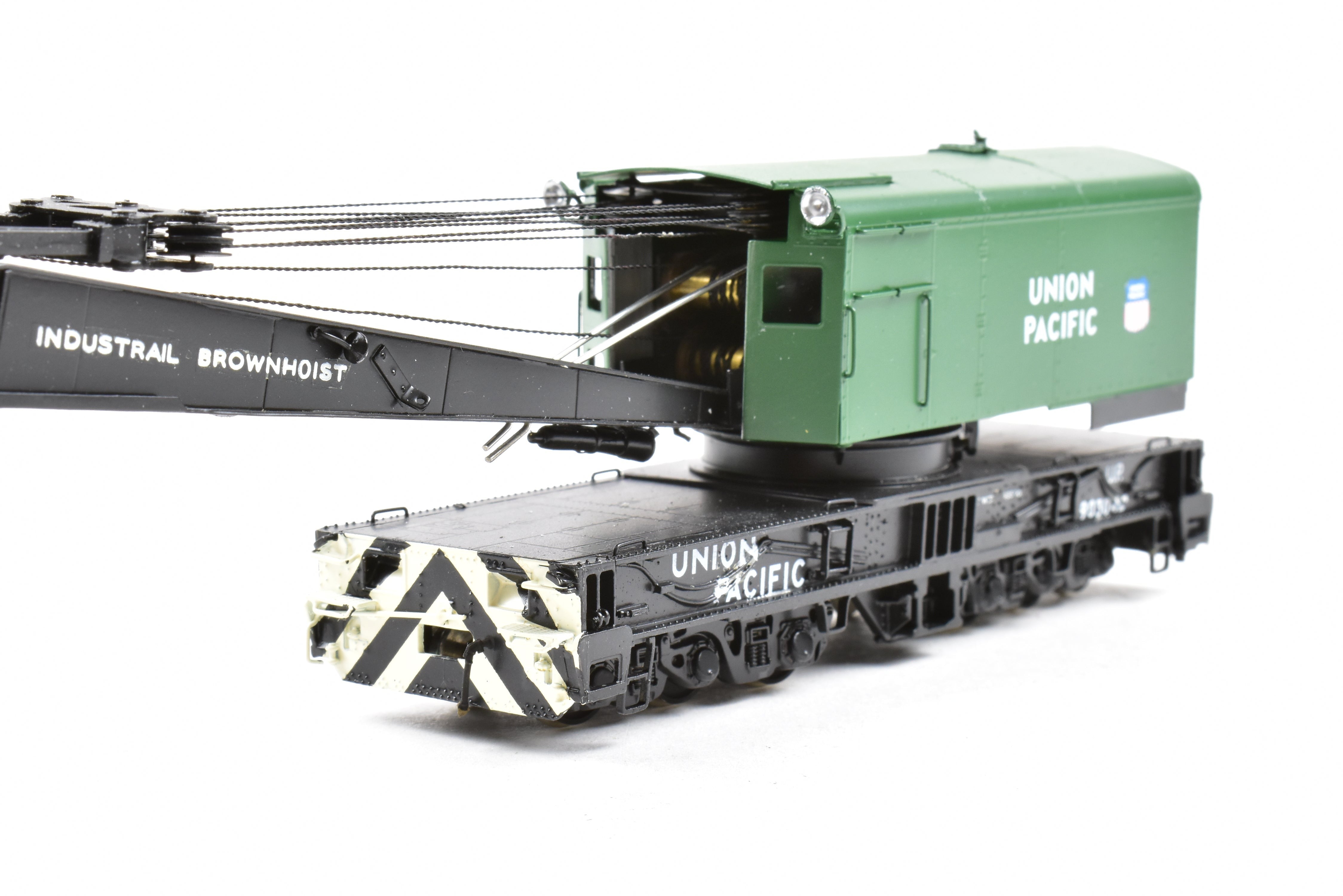HO Brass OMI Union Pacific 200-Ton Crane Custom Painted by Overland Models