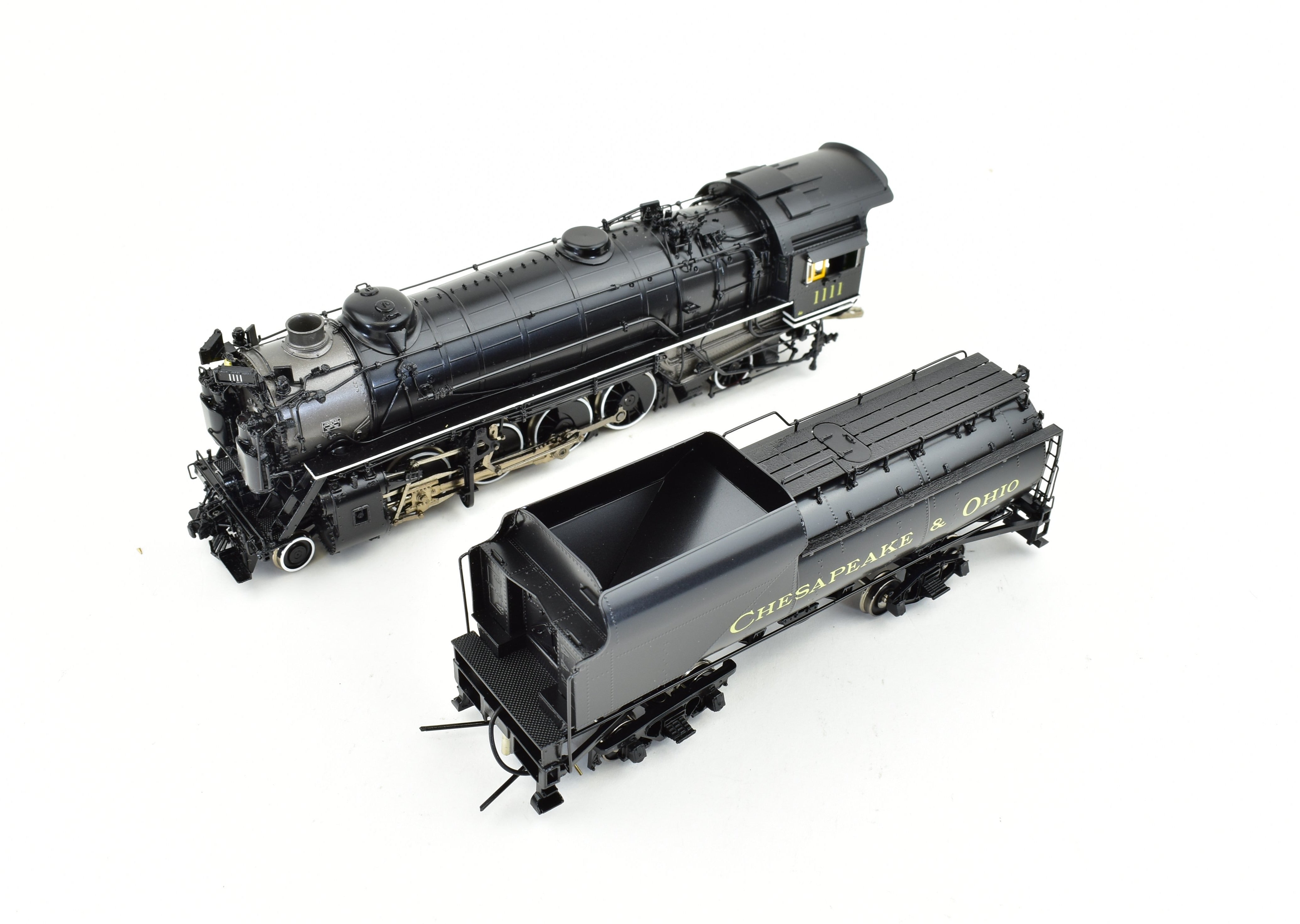 HO Scale Brass C&O Chesapeake & Ohio K1 2-8-2 Division Point #1111 Factory Painted