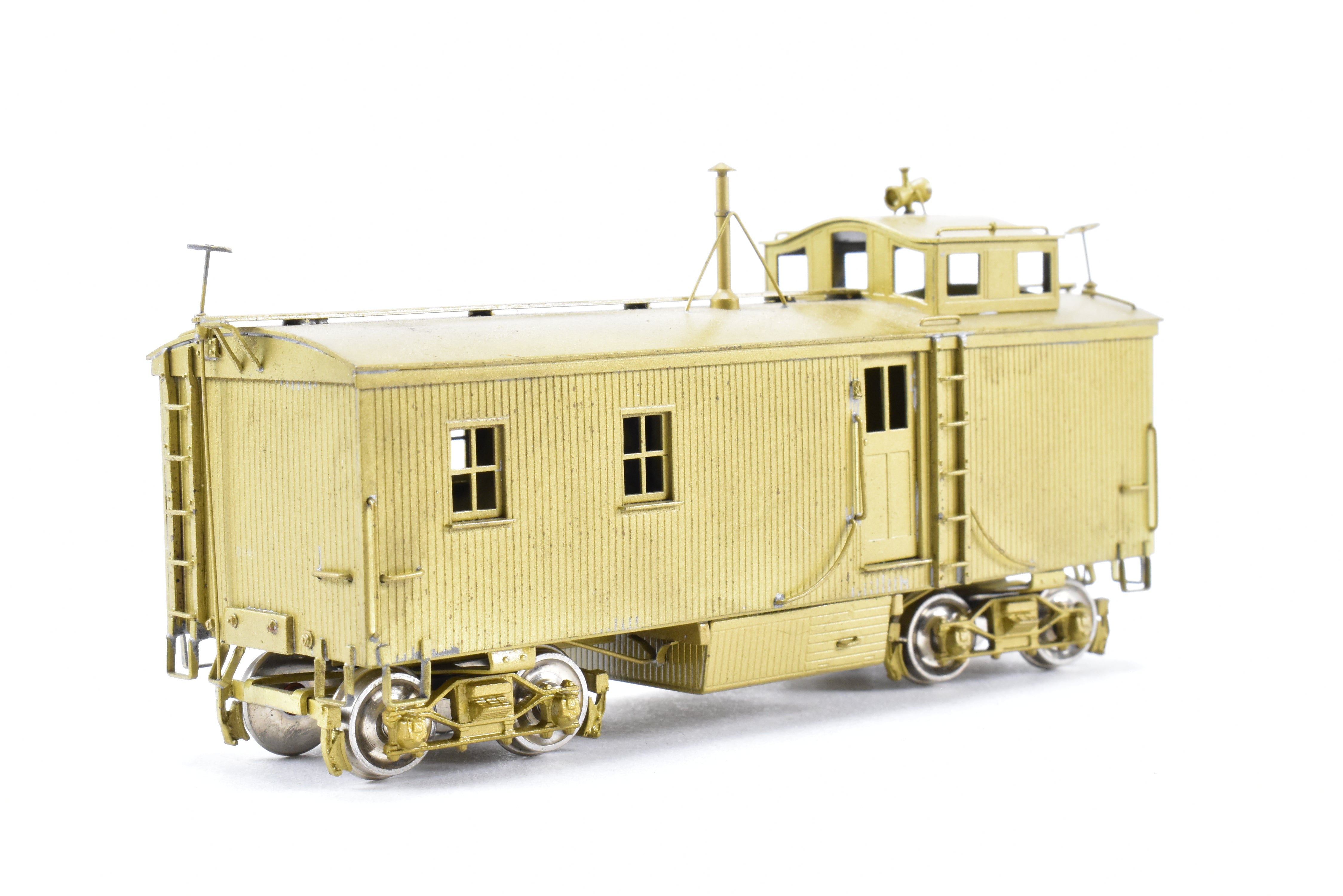 HO Scale Brass Colorado Midland Wood Side-Door Caboose #402 - 414 by Overland Models, Inc. (OMI)