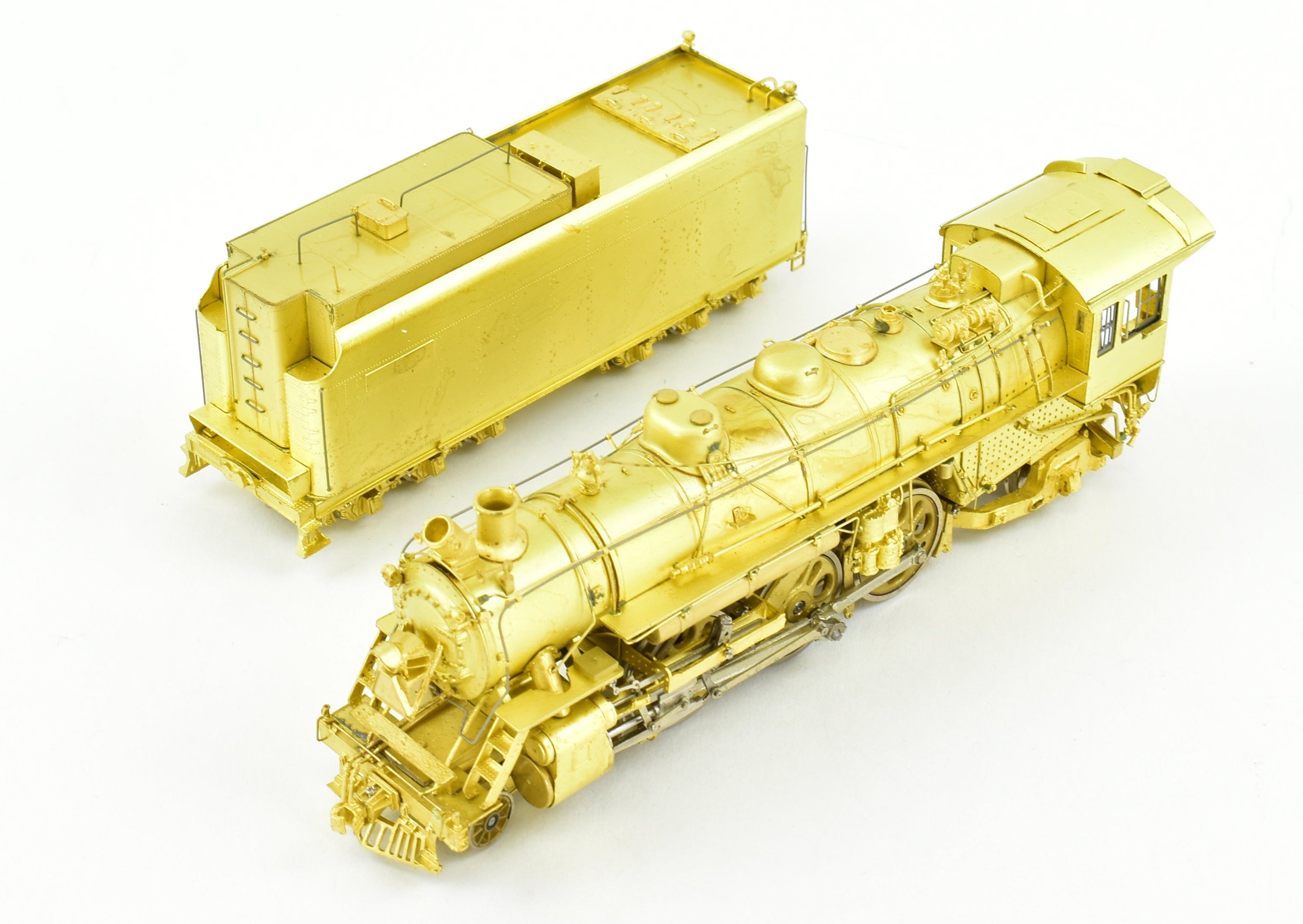 HO Scale Brass Model Train - Overland Models C&NW Chicago & North Western E2a 4-6-2 Pacific Locomotive Replica