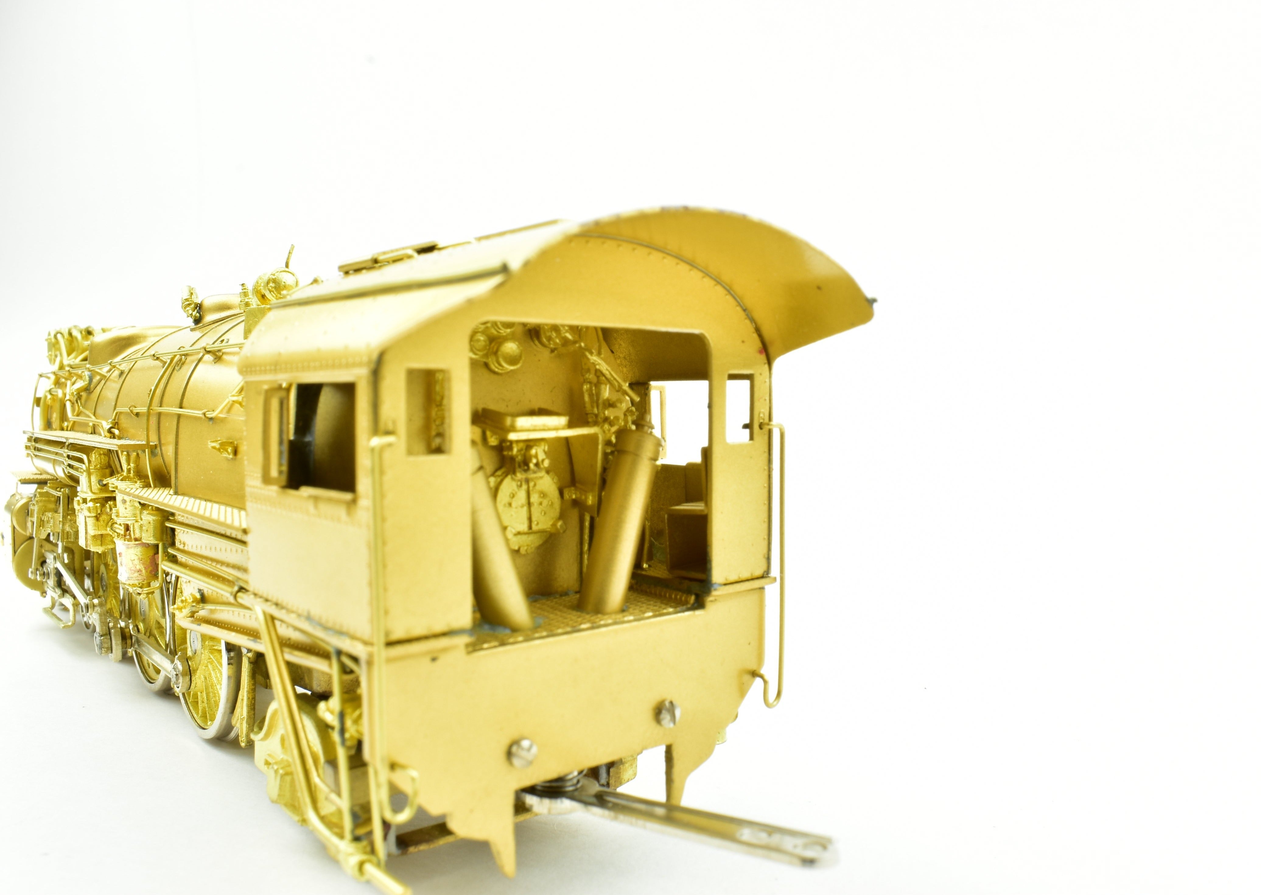 HO Scale Brass Key Imports Erie Railroad K - 5a 4 - 6 - 2 Pacific Steam Locomotive Model from 1941 Era