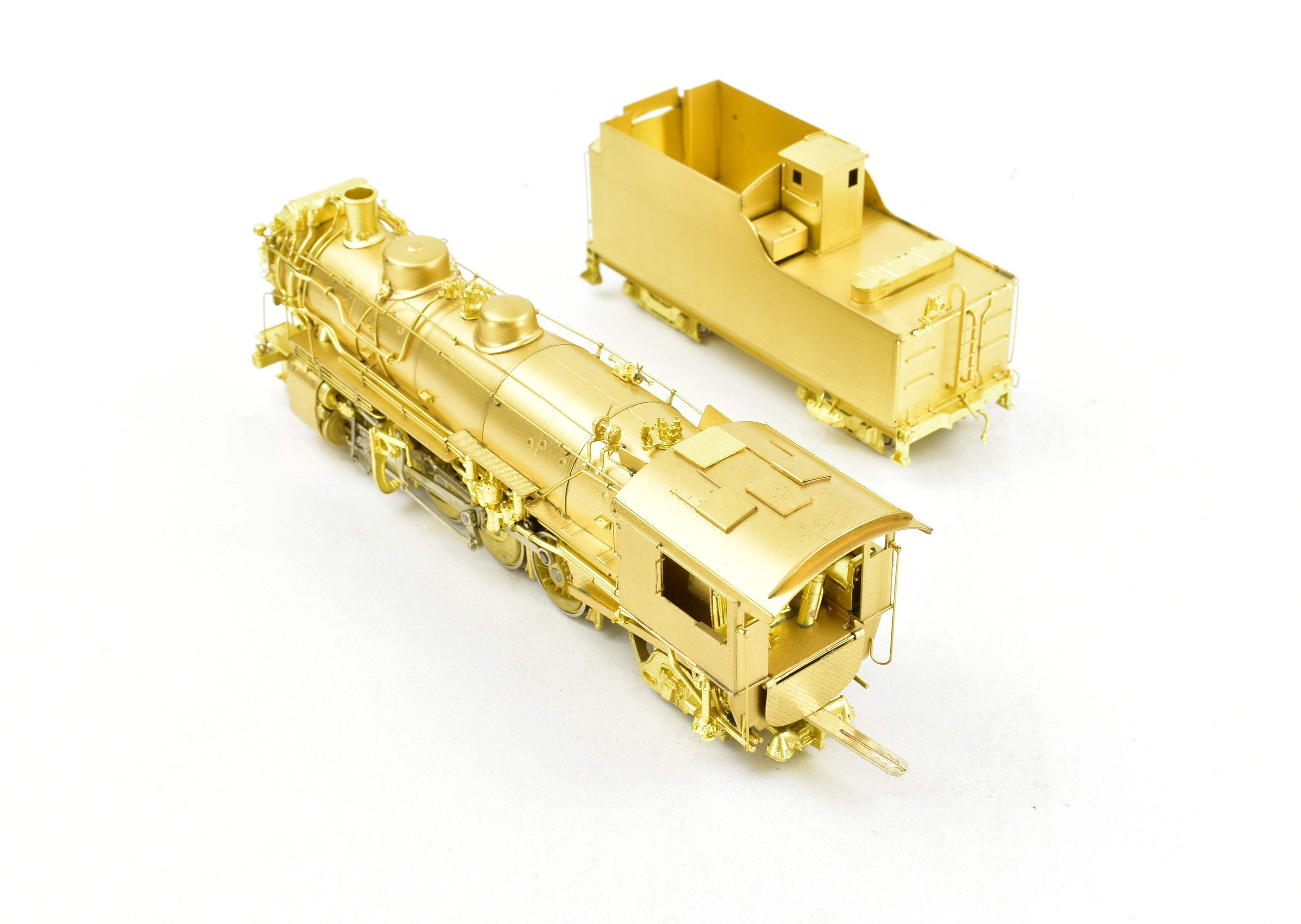 HO Scale Brass Model Train - Key Imports Classic Northern Pacific W - 5 1846 Class 2 - 8 - 2 Mikado Locomotive with Elesco Feedwater Heater
