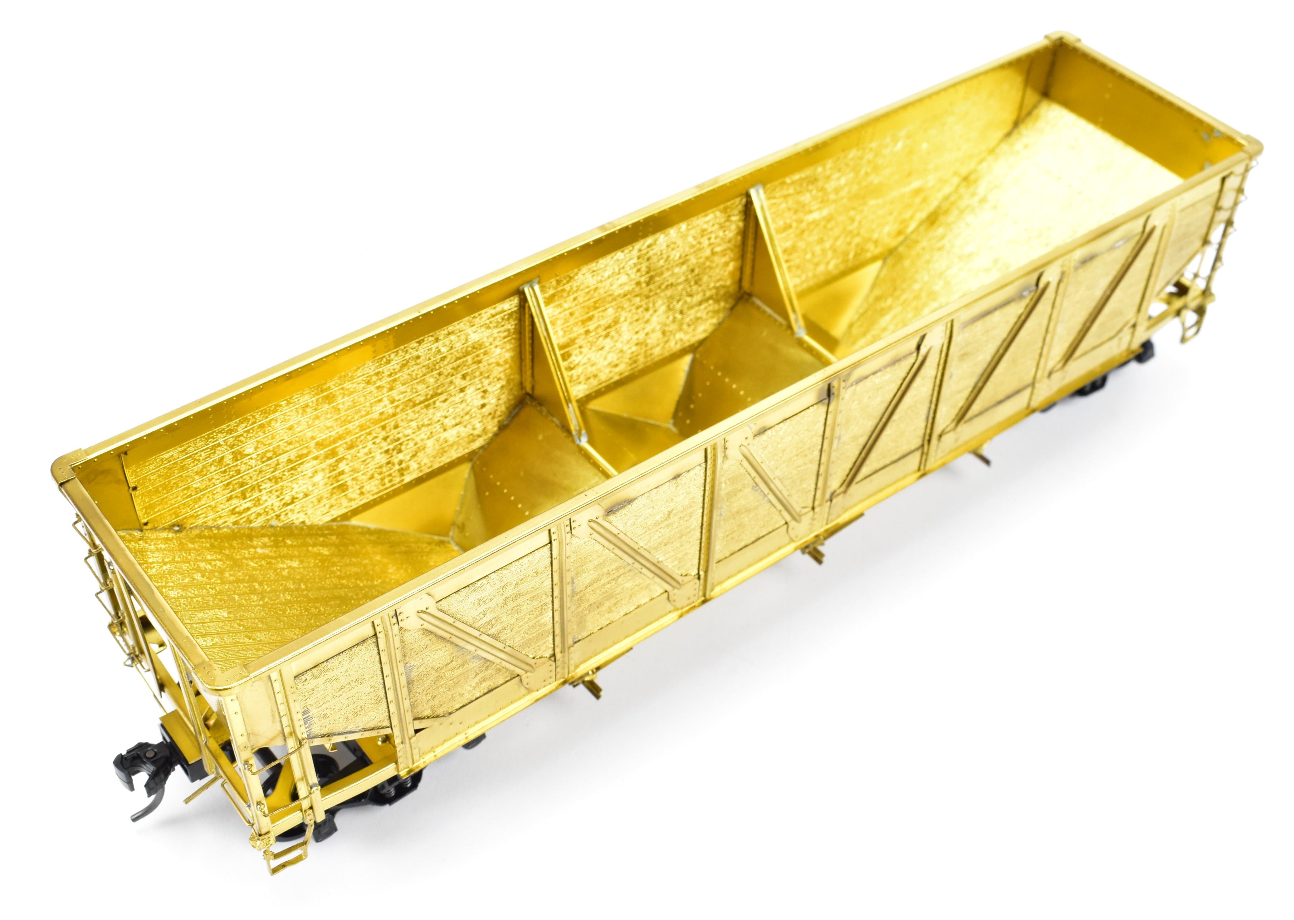 O Brass Precision Scale Co. Norfolk & Western 70-Ton Triple Bay Hopper Model