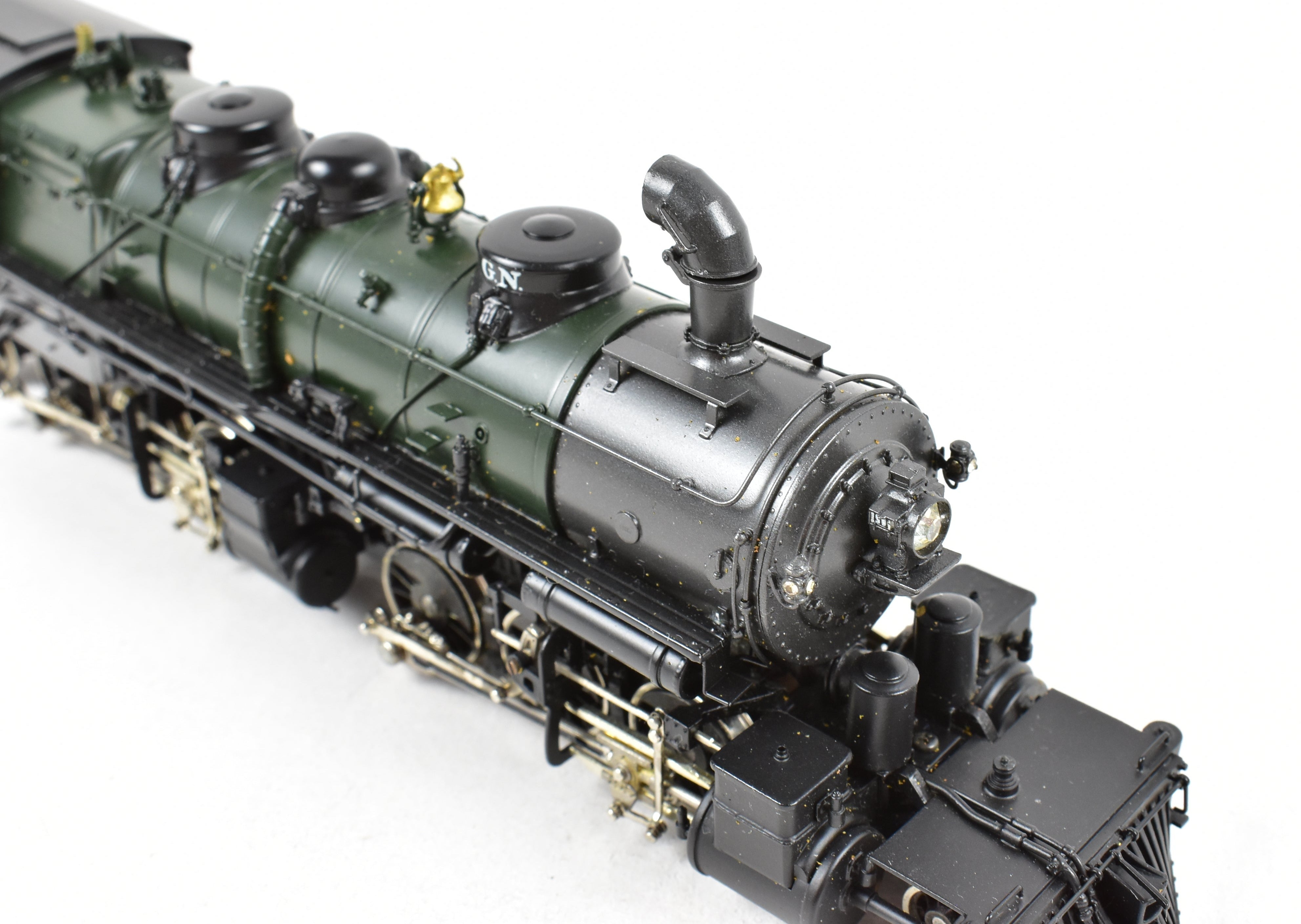 HO Scale Brass Model Train - PFM - Tenshodo GN - Great Northern 2-6-6-2 Class L-1 Crown FP Steam Locomotive #1906