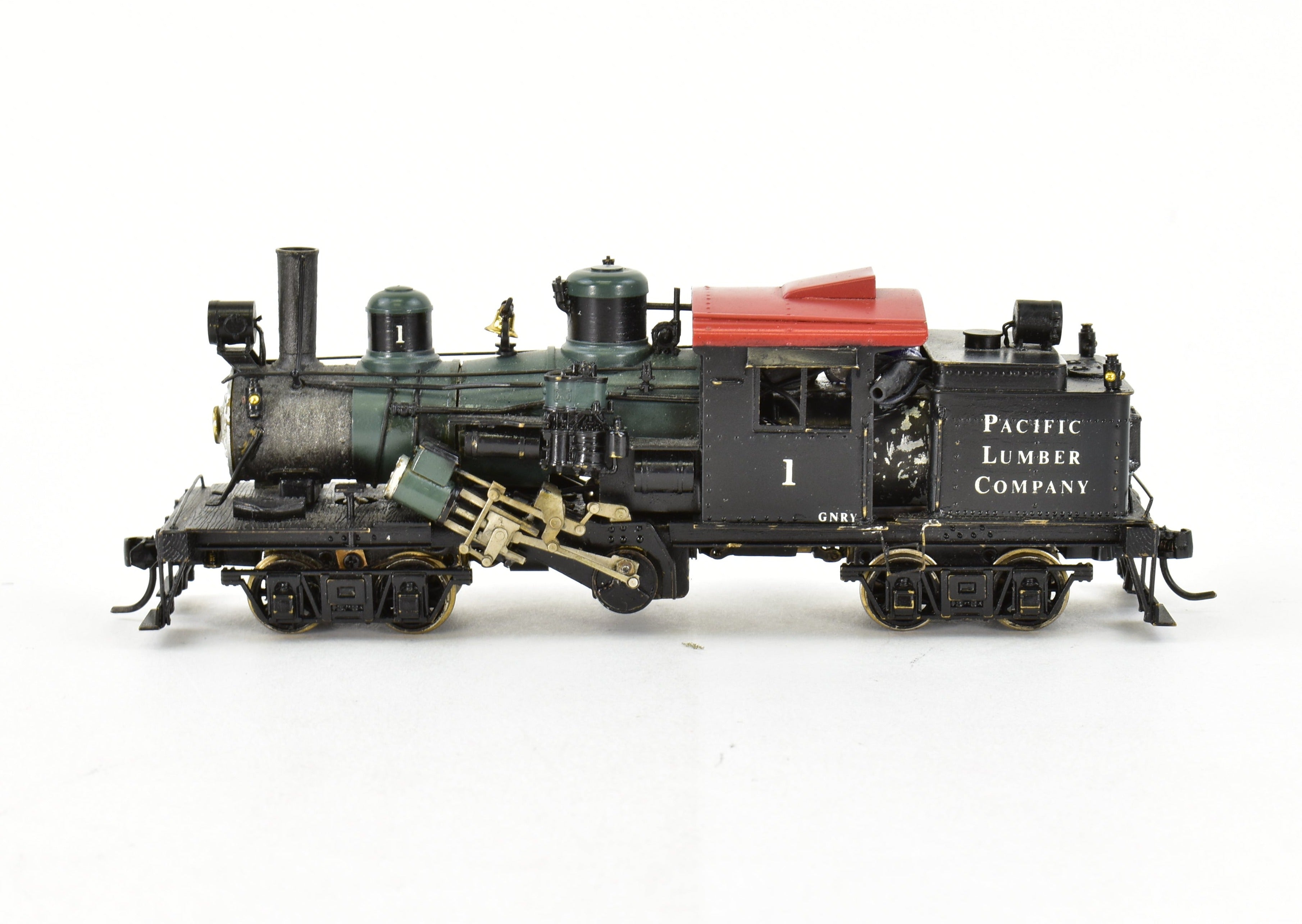 1971 HO Brass PFM - United 2-Truck Logging Climax Geared Locomotive with Custom Paint