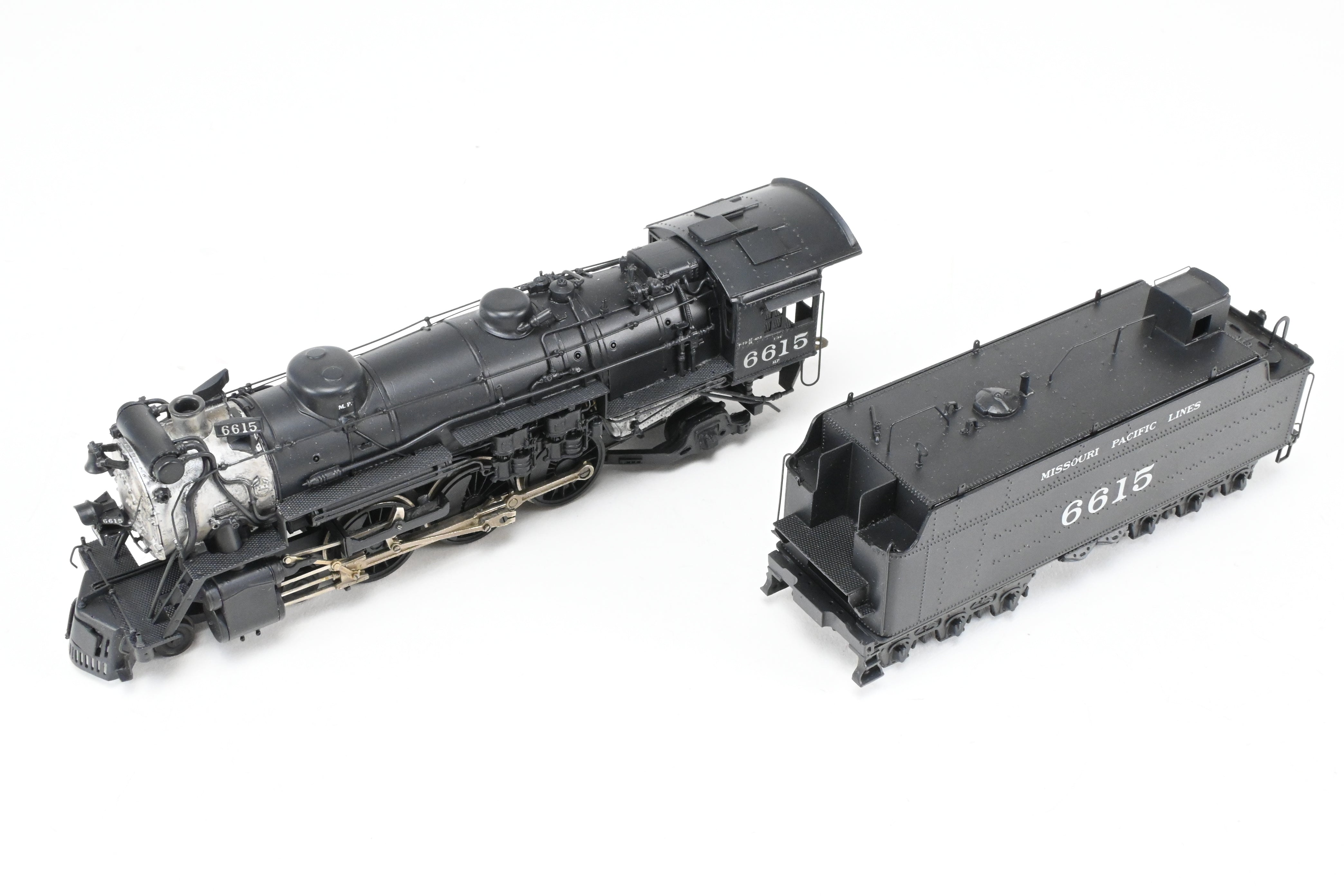 HO Scale Brass Custom - One-of-a-Kind Joe G. Collias Scratch - Built Missouri Pacific 4 - 6 - 2 Steam Locomotive No. 6615