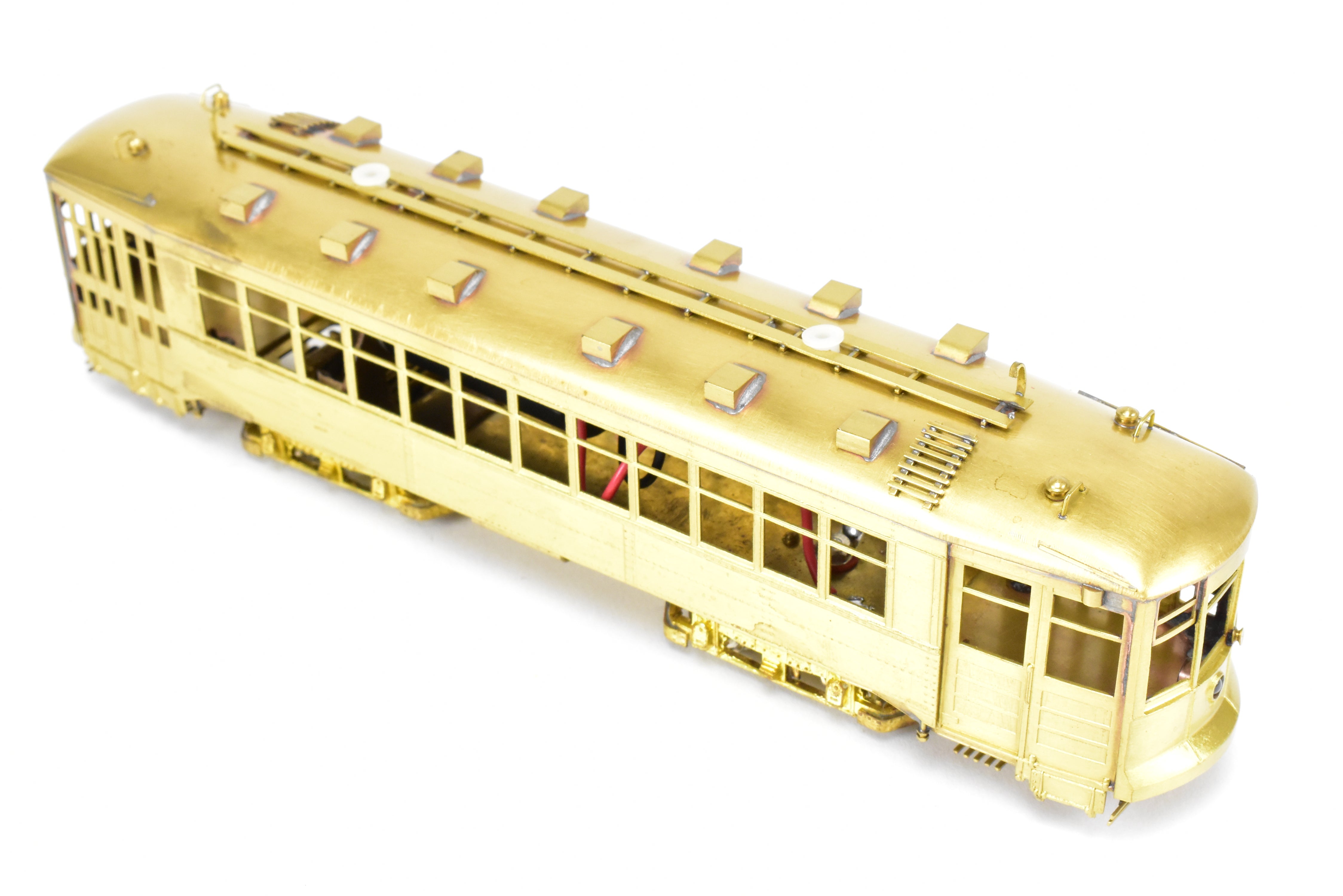 HO Scale Brass Fairfield 345 - 2 CSL Chicago Surface Lines #169 Two - Man City Car
