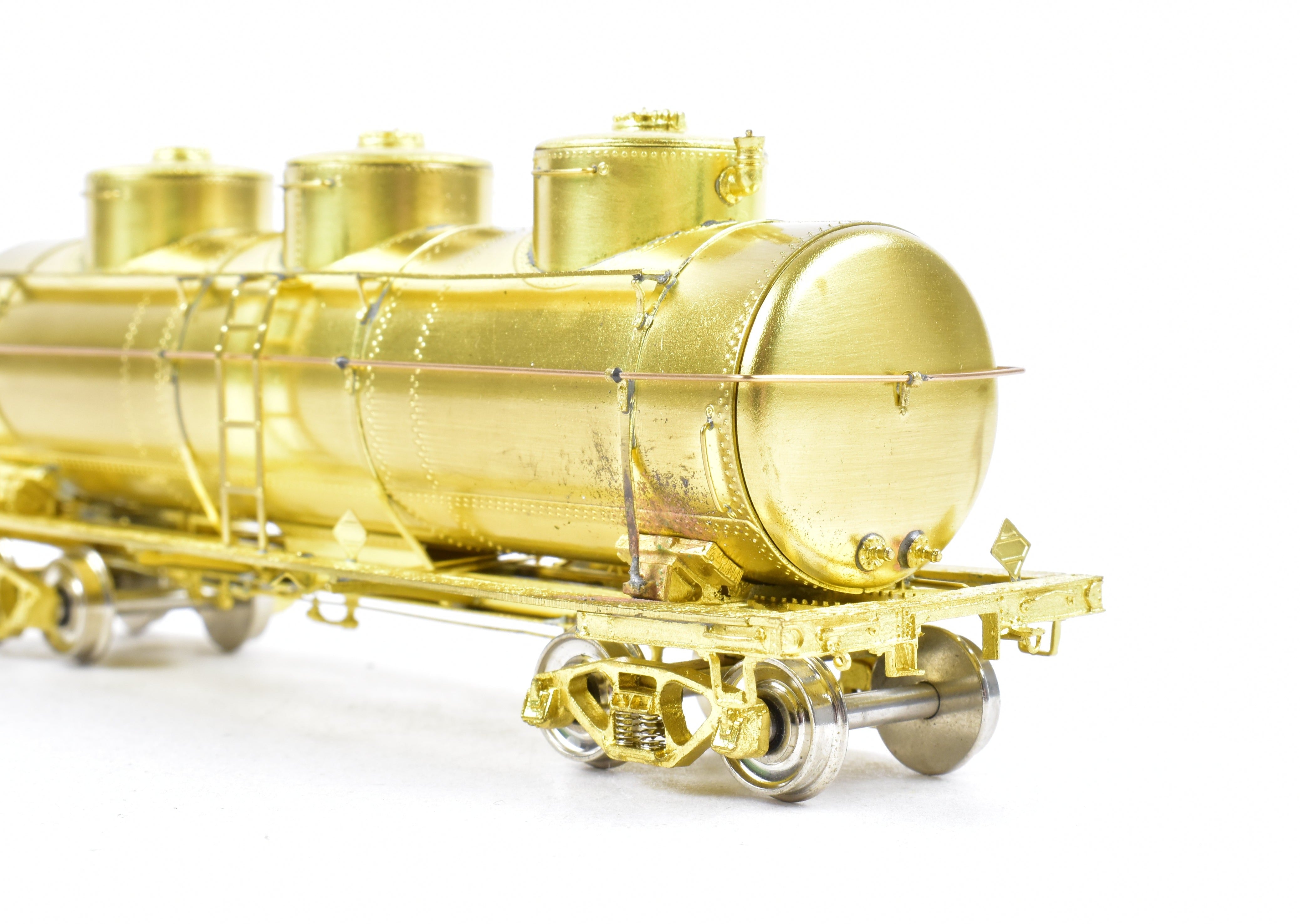 HO Brass OMI 8,000 Gallon ACF Triple Dome Tank Car from Various Roads