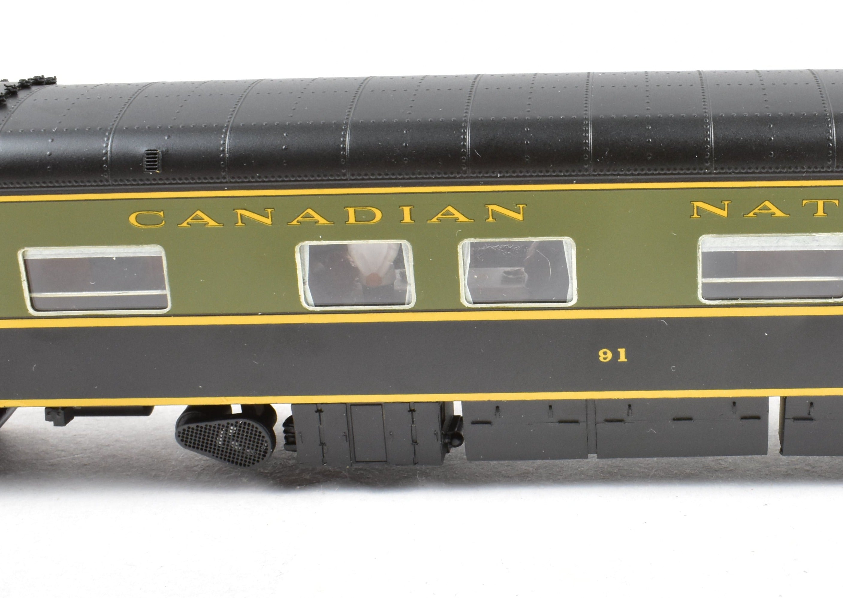 RARE! HO Brass CON W&R Enterprises CN Canadian National Bonaventure 91 Pro Painted with Interior