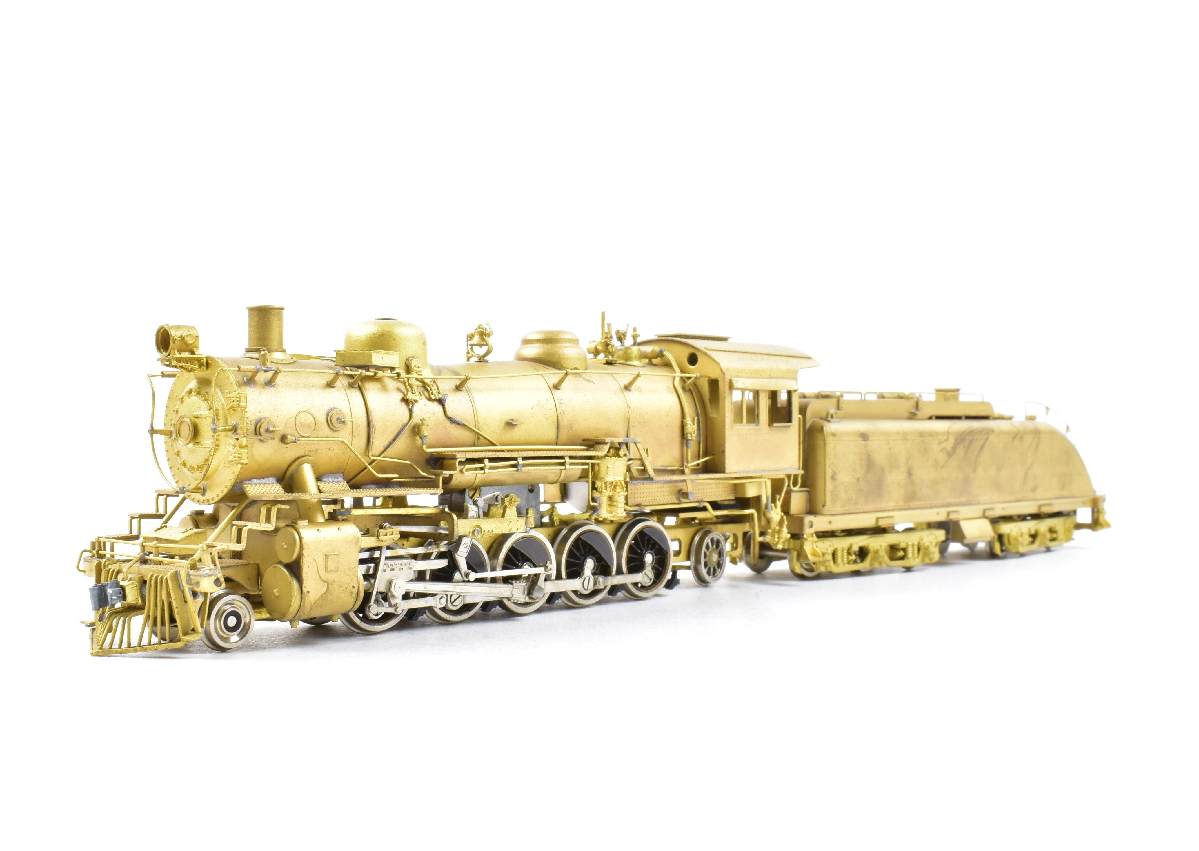 1979 HO Brass Westside Model Co. ATSF - Santa Fe 1600 2 - 10 - 2 Model with Spare Parts