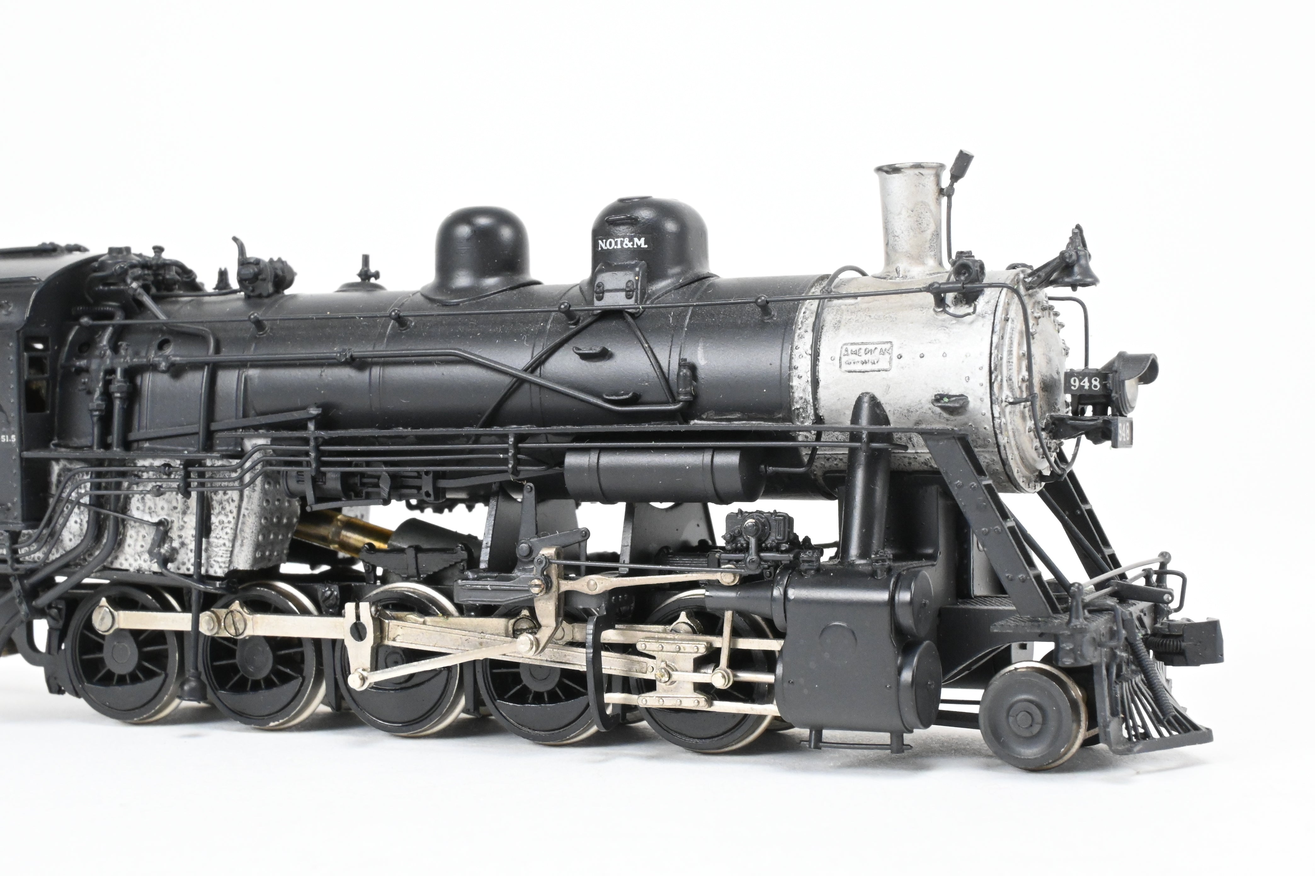 HO Scale Brass PFM - United Model Train - Missouri Pacific 2-10-0 Locomotive Custom Modified and Professionally Painted by Joe G. Collias as No. 948