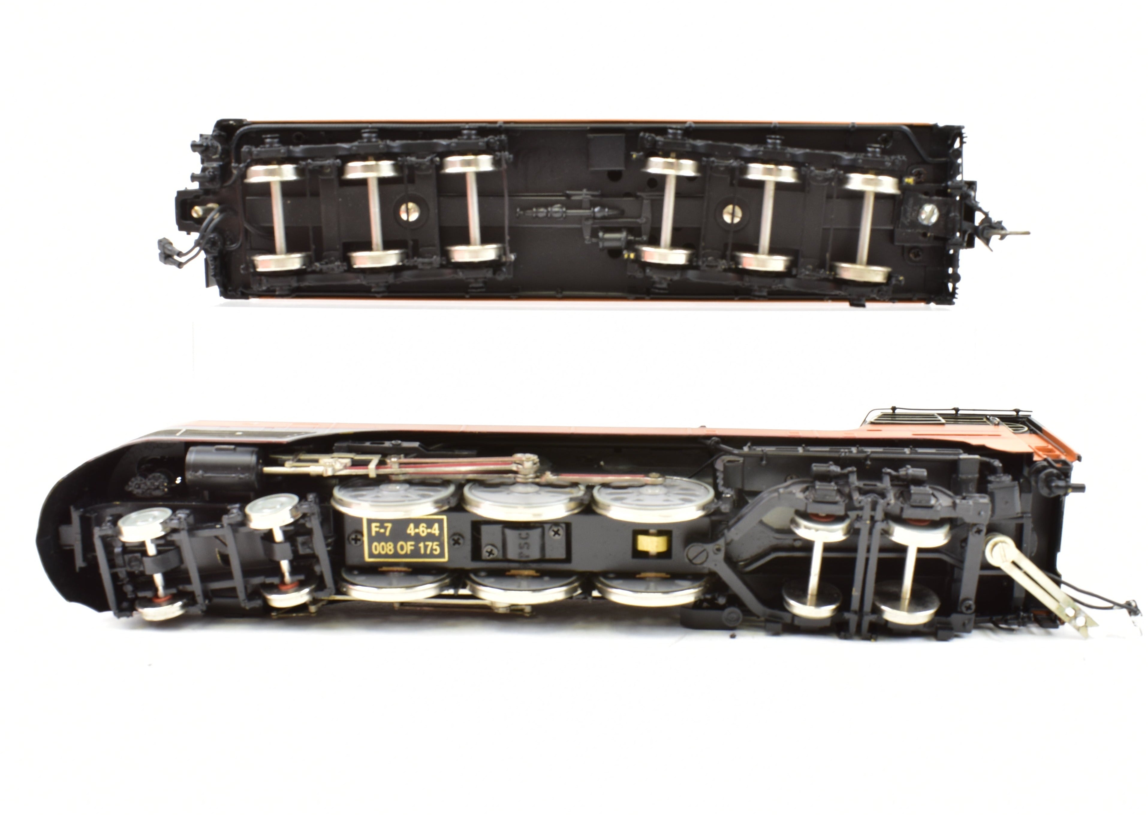 HO Scale Brass Precision Scale Co. Model Train - Milwaukee Road 4-6-4 F-7 Hudson Steam Locomotive As Built #102