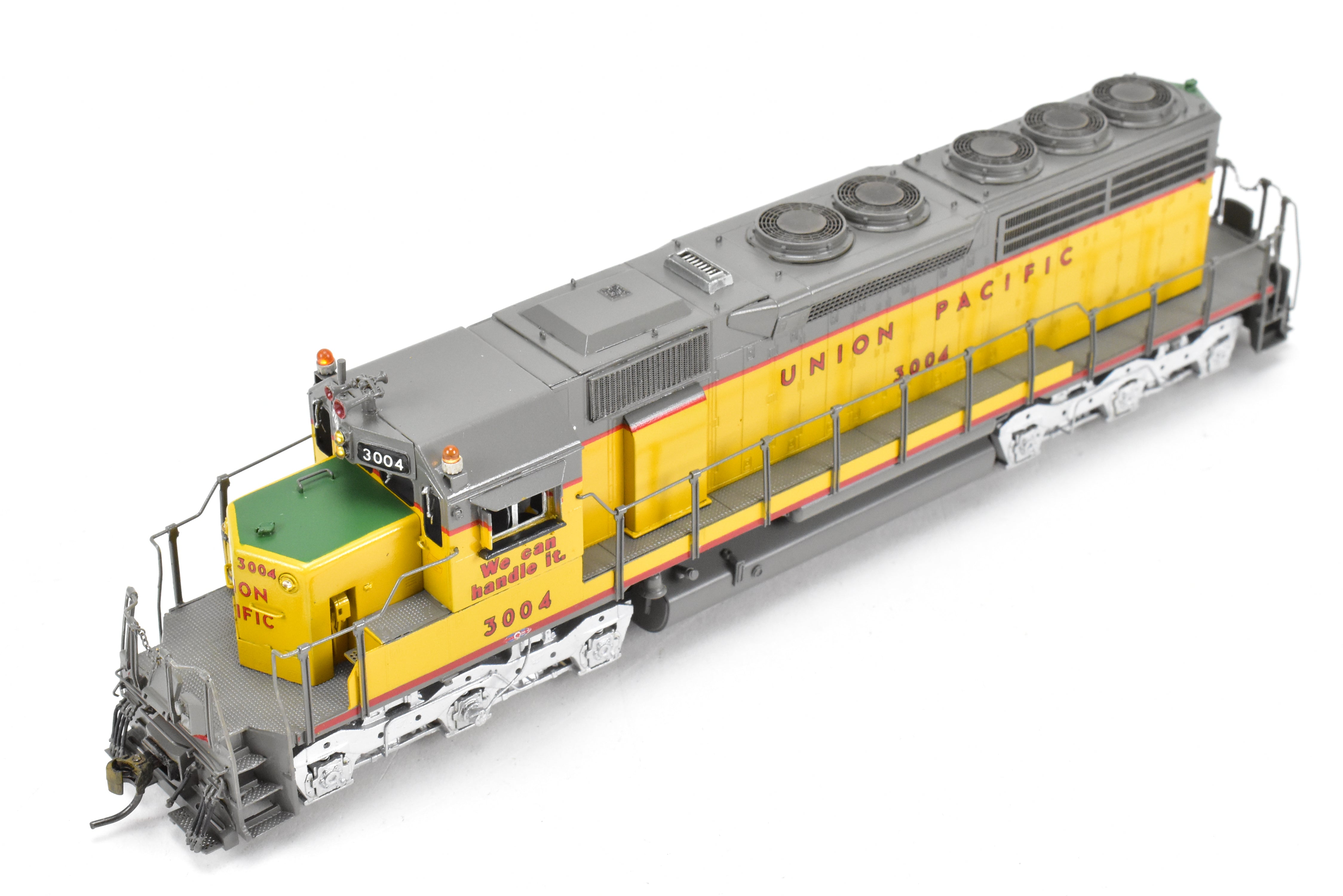 HO Scale Brass Union Pacific EMD SD40 Low Hood Custom Painted #3004 by Overland Models