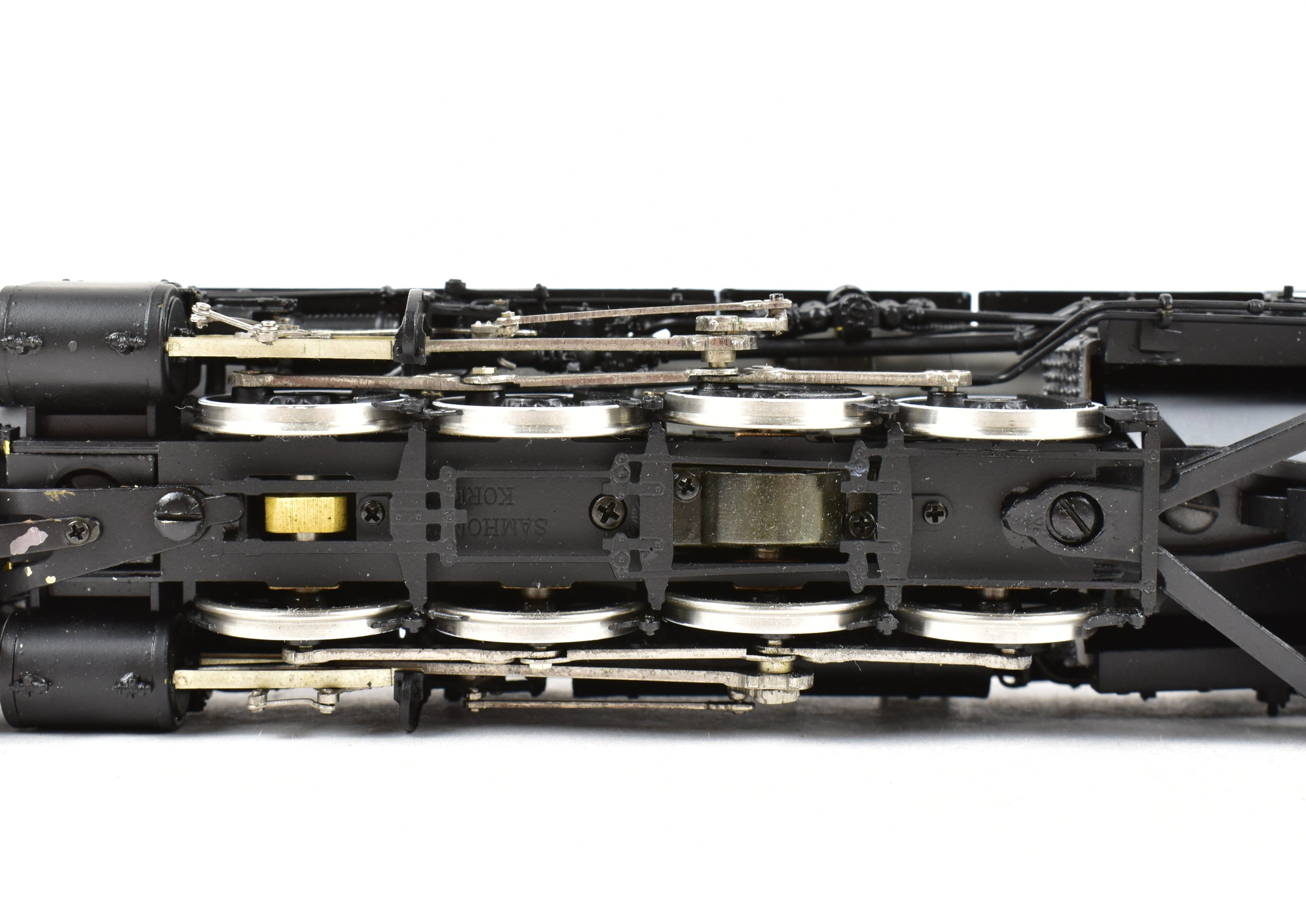 HO Scale Brass Model Train by W&R Enterprises - Northern Pacific Class W-5 2-8-2 Version 1, #1844 with Grey Boiler