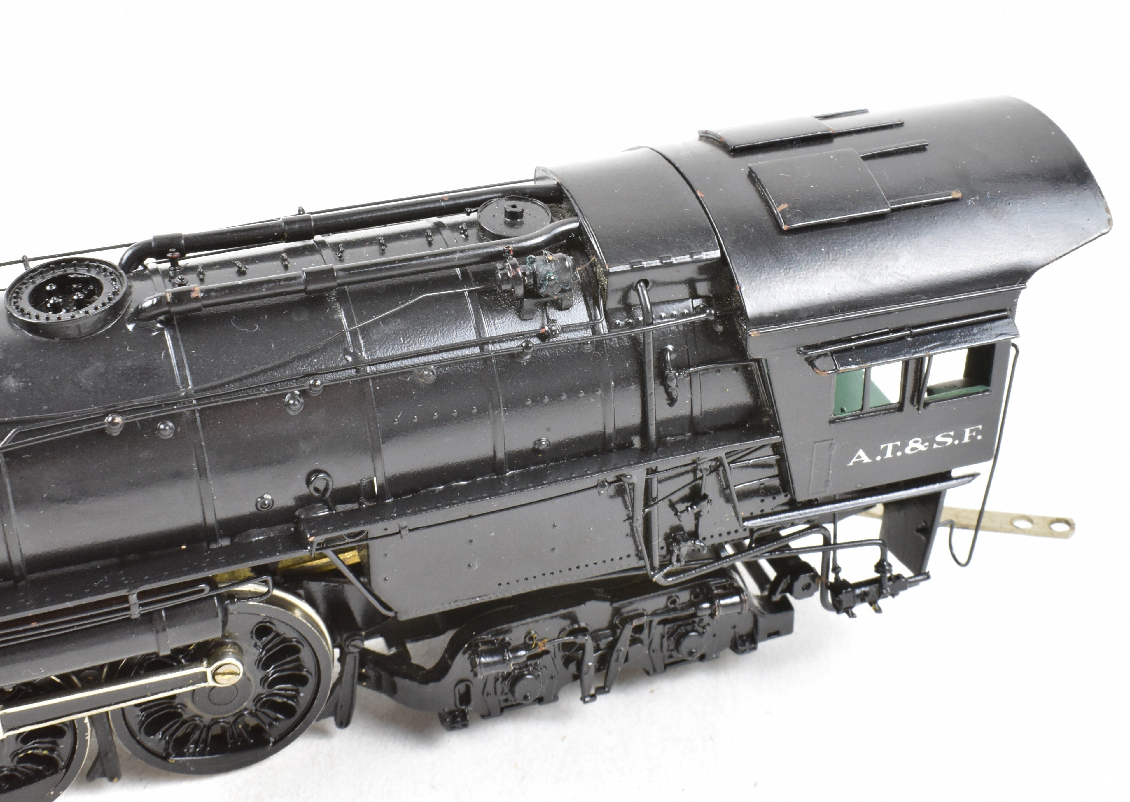 HO Scale Brass Key Imports ATSF - Santa Fe 3765 Class 4-8-4 Northern Steam Locomotive Custom Painted with the Number 3767