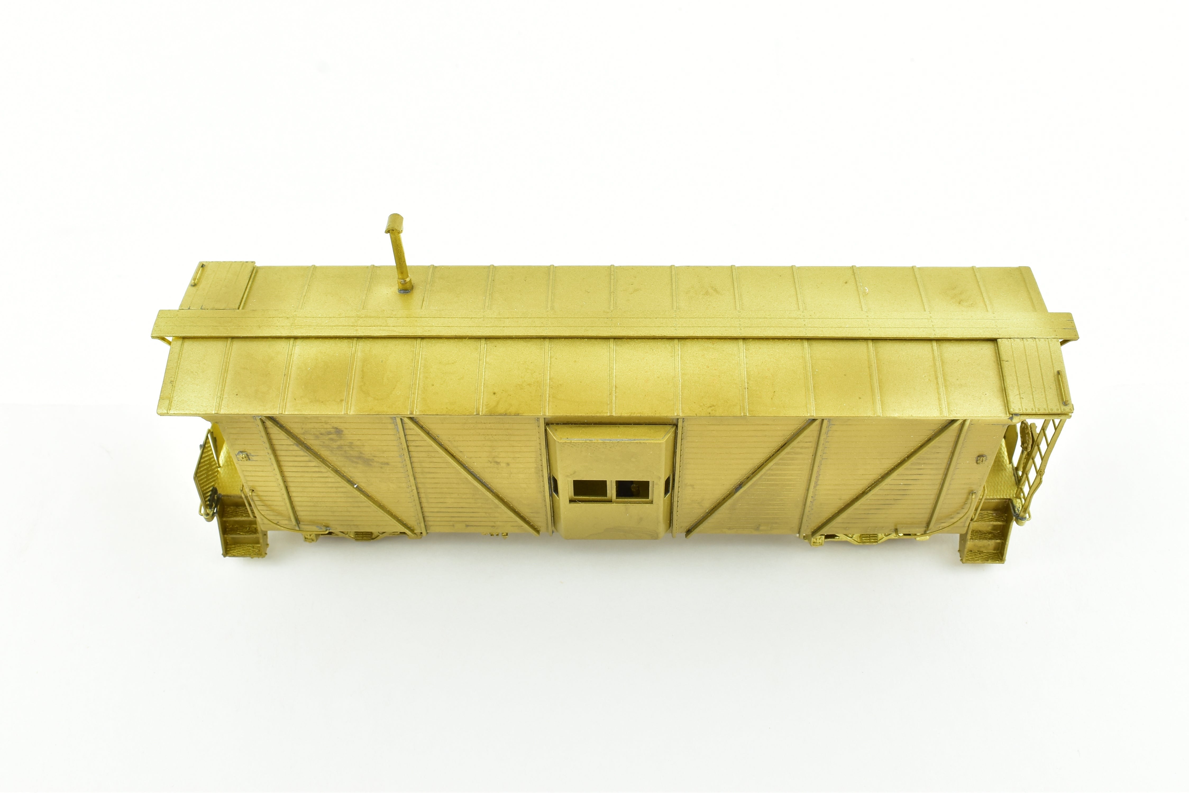 HO Scale Brass Great Northern Bay Window Wooden Caboose No. X - 320 by OMI