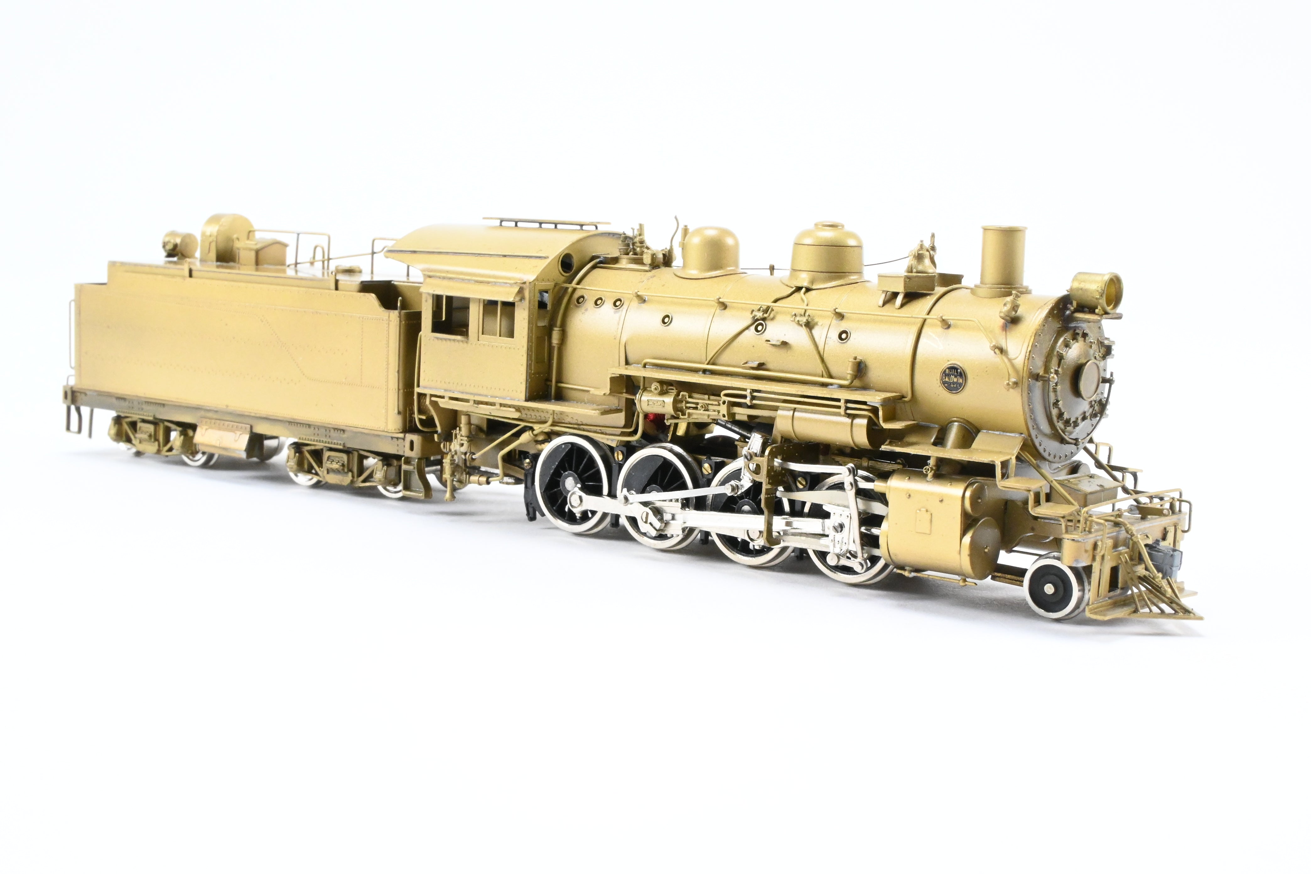 High - Quality HO Scale Brass Pacific Fast Mail Model of United ATSF - Santa Fe 2 - 8 - 0 Locomotive from the 1950 Class with 1975 Last Run