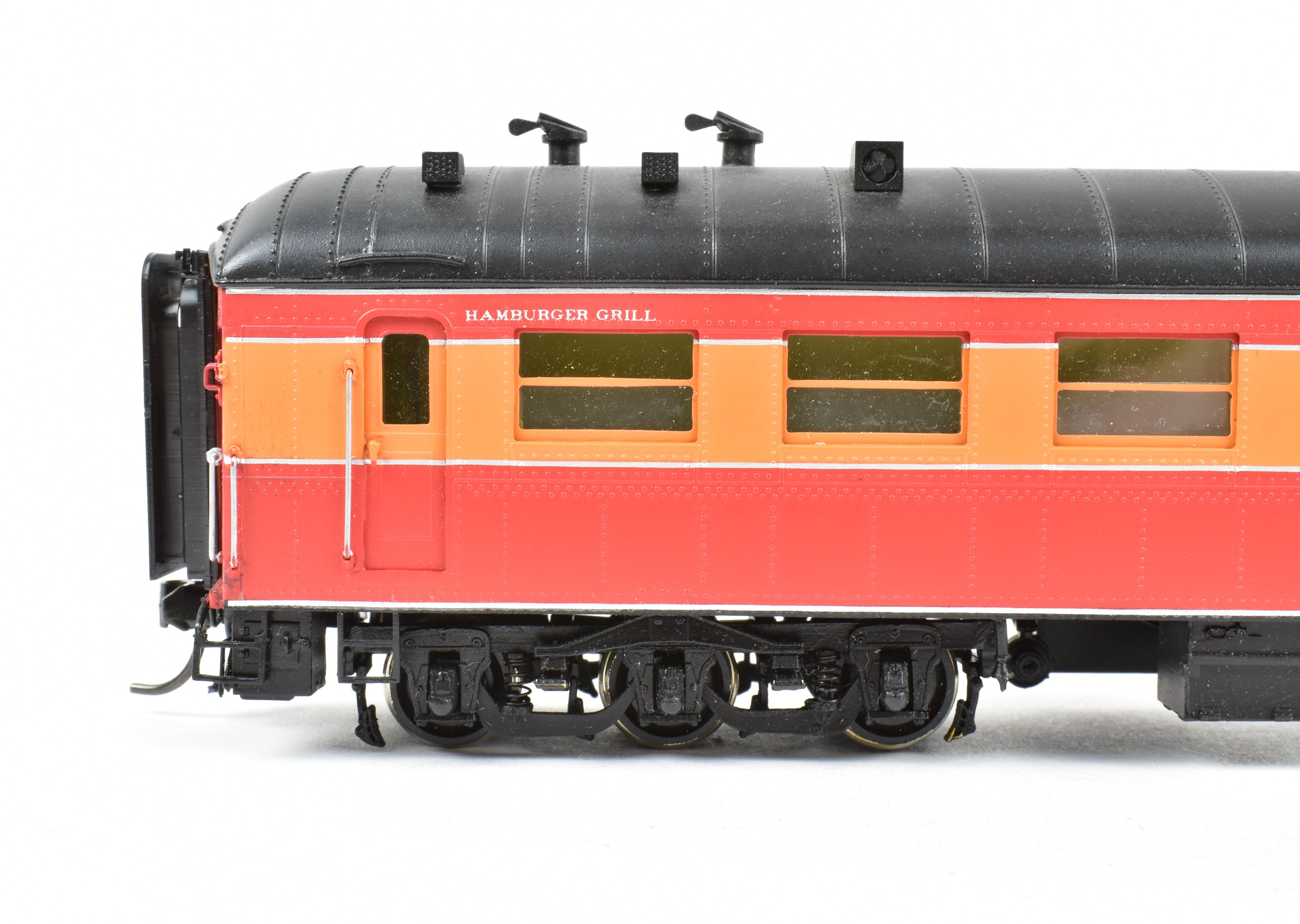 HO Scale Brass Precision Scale Co. Model Train Diner - Southern Pacific Harriman CS 77 - D - 4 with CP Daylight Scheme Custom Painting
