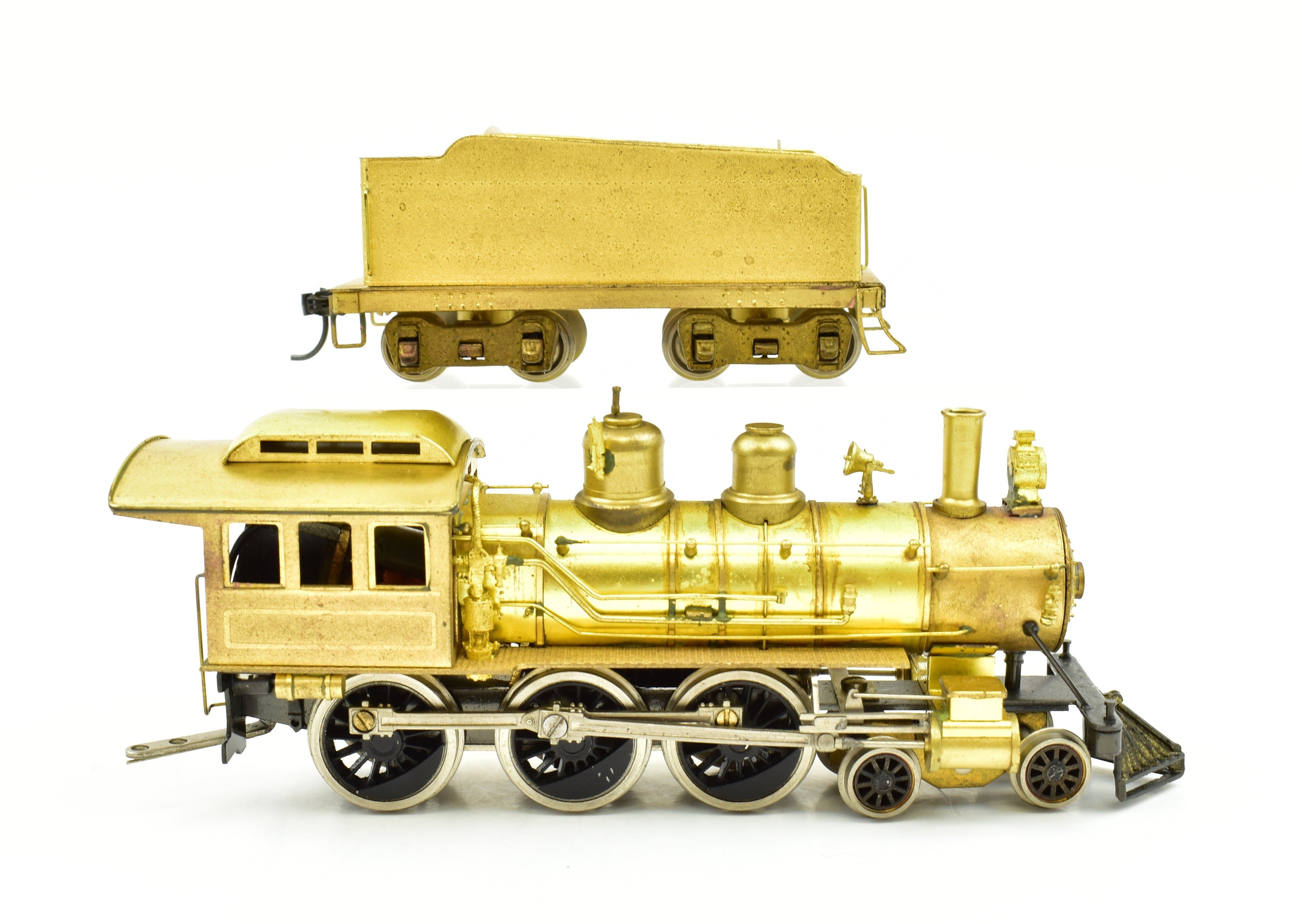 HO Scale Brass Red Ball Howell Day IC Illinois Central HS-1 #2 Casey Jones 4-6-0 Ten Wheeler Model