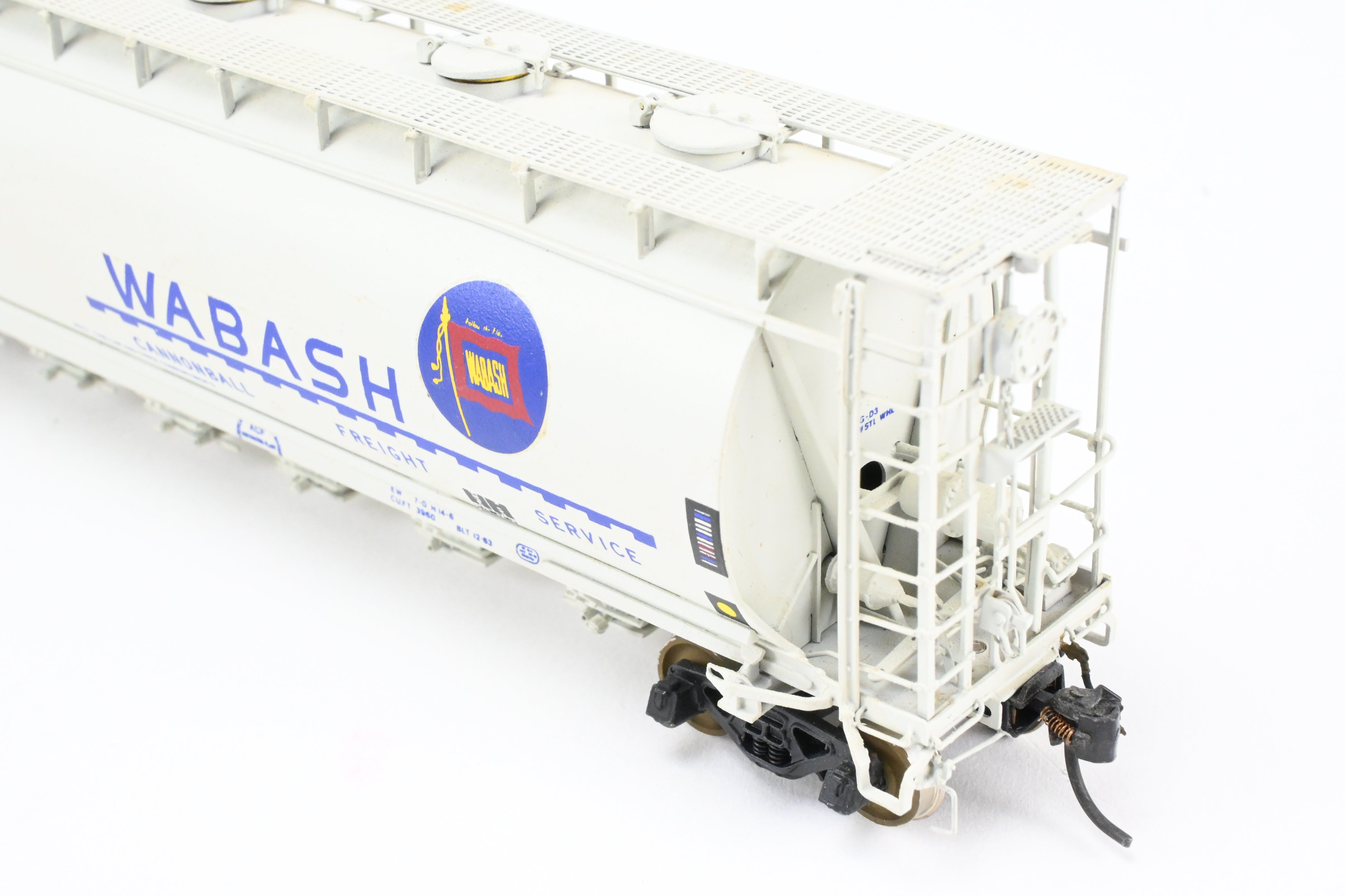 OMI Overland Models' Wabash HC - 60 Custom - Painted Cylindrical Covered Hopper #32967