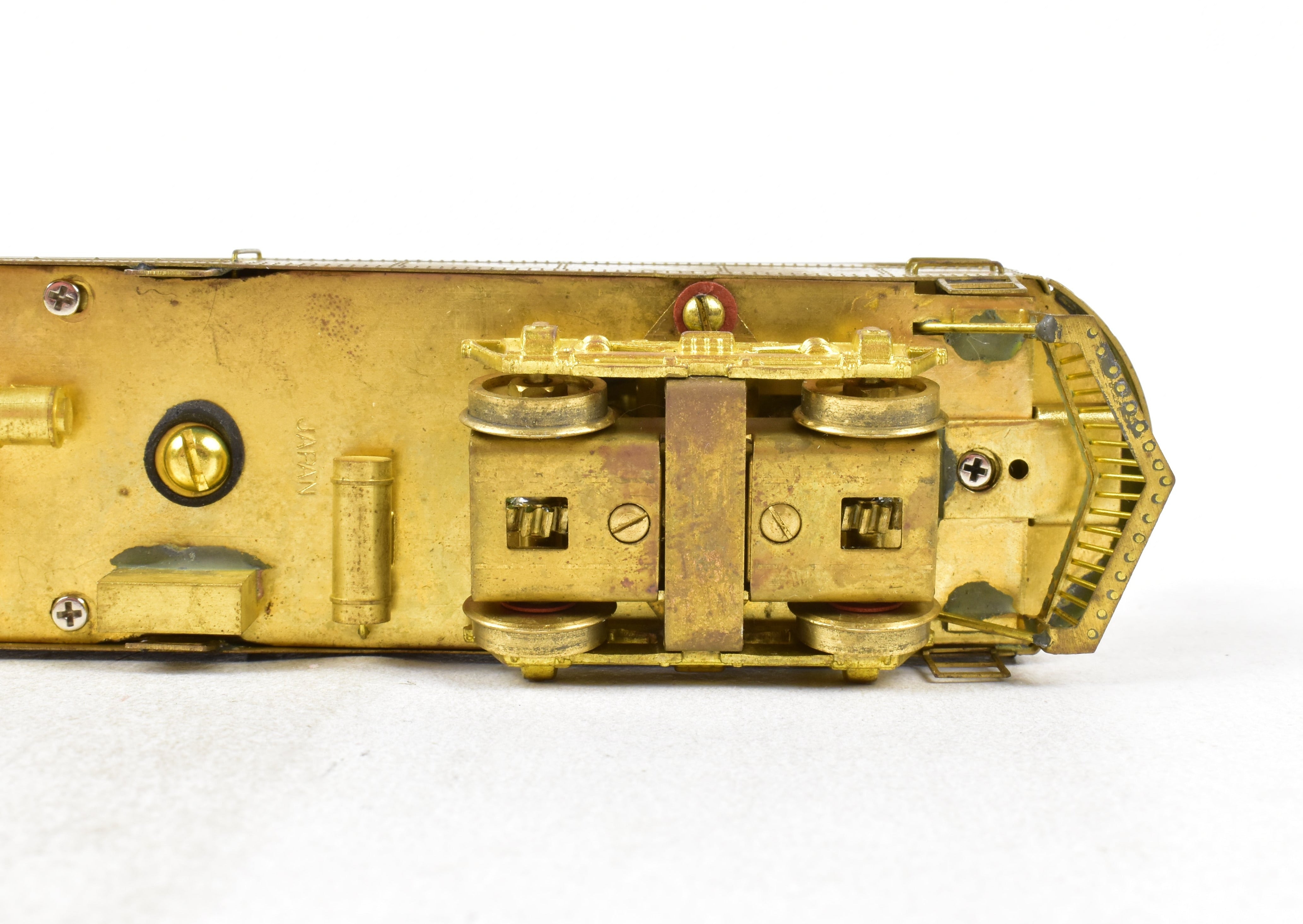 HO Scale Brass Ken Kidder Cincinnati & Lake Erie (C&LE) Box Cab Freight Motor Model in As-Is Condition
