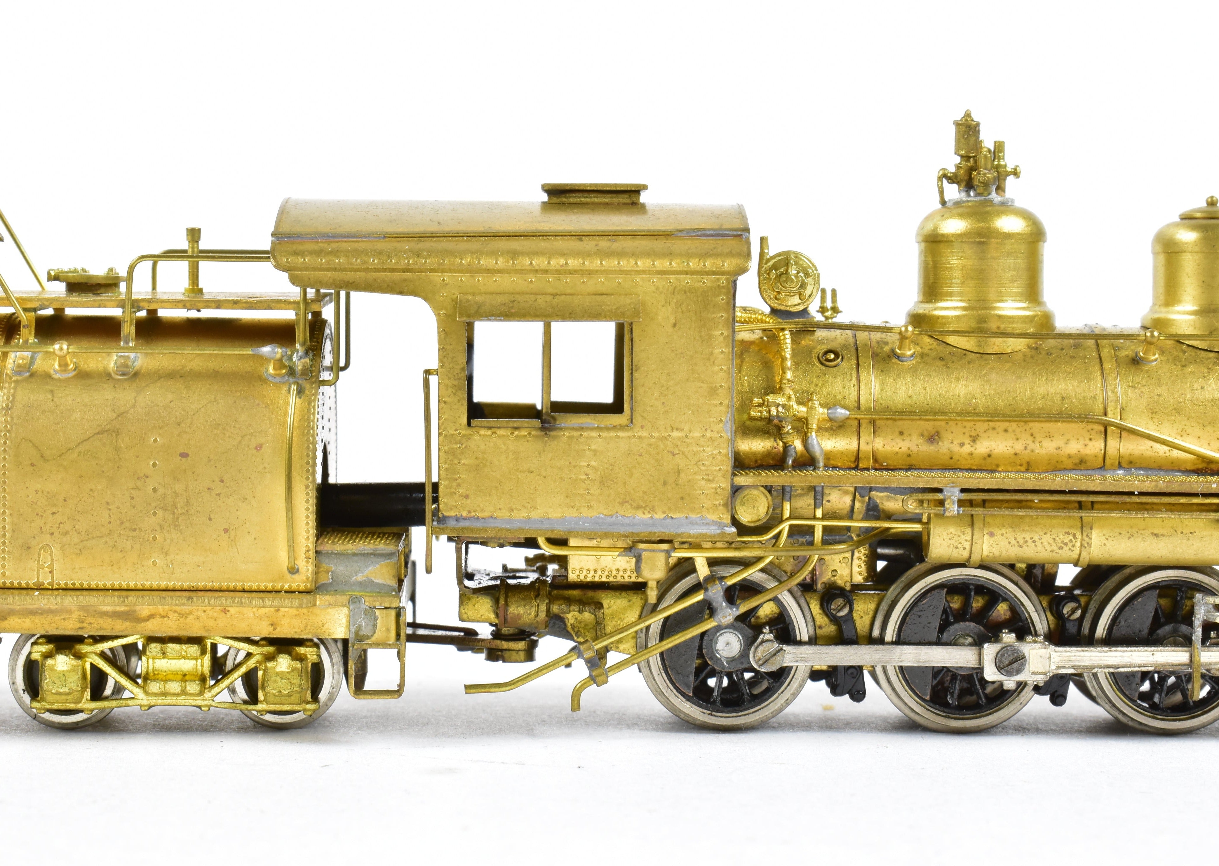 HOn3 Scale Brass Pacific Fast Mail (PFM) - United Southern Pacific No. 9 4-6-0 Tender Drive Model Train