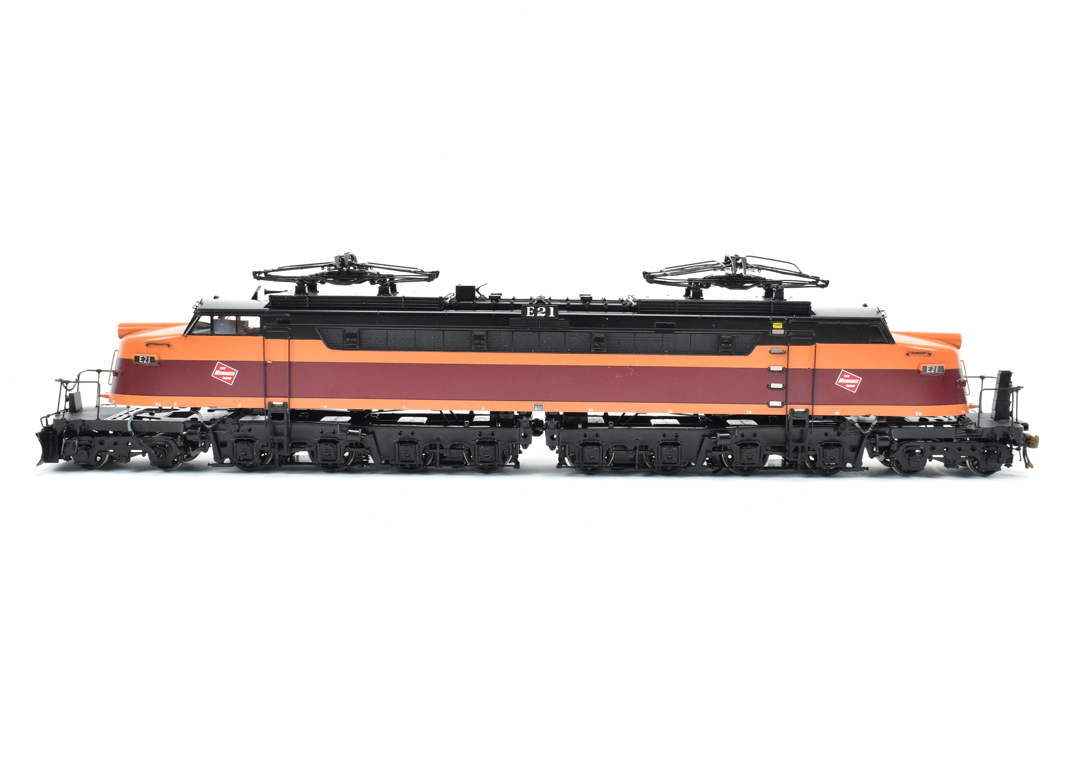 HO Scale Brass Precision Model Train - Precision Scale Co. MILW - Milwaukee Road EP - 4 Little Joe FP in 1960s Scheme No. E - 21