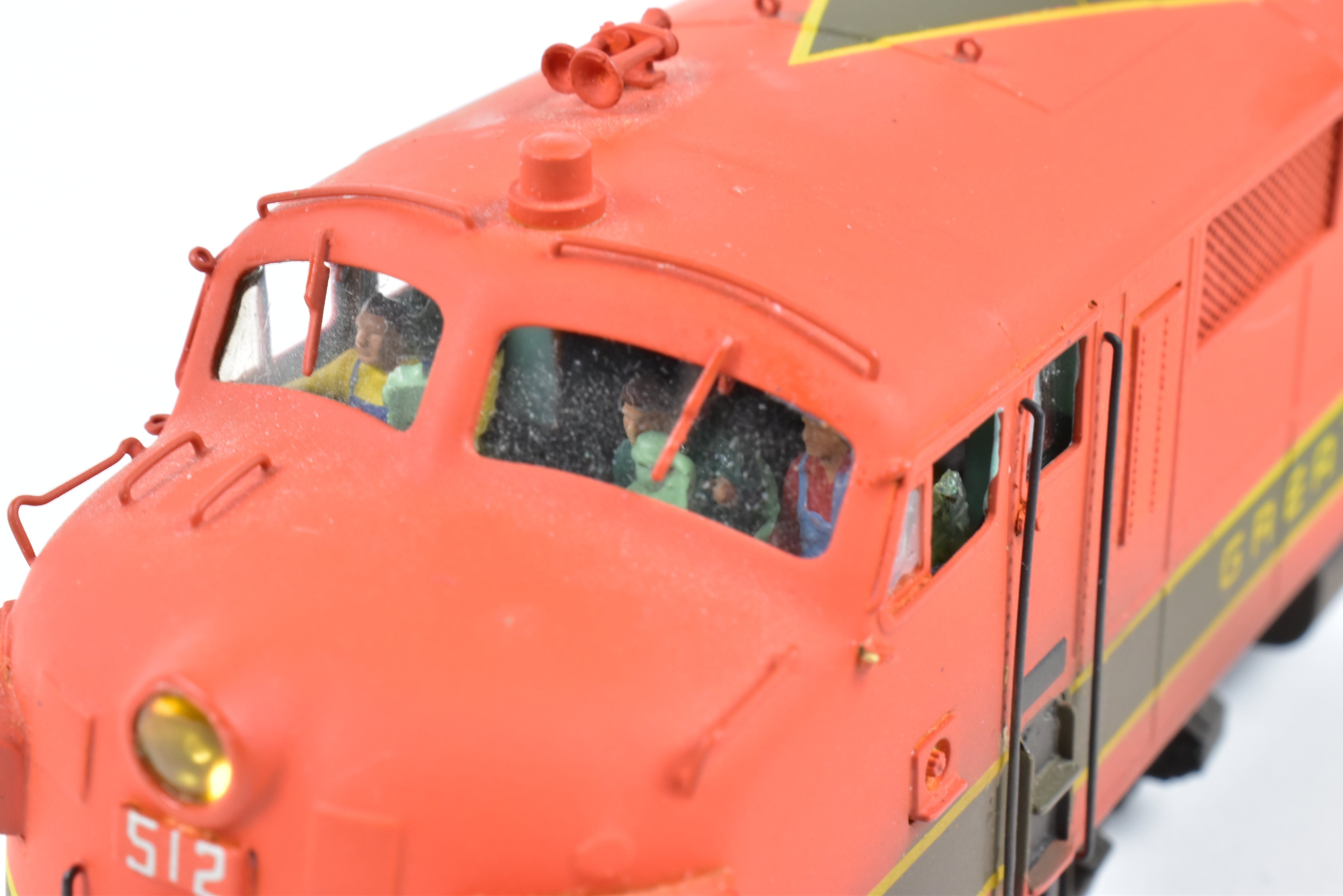 HO Brass Oriental Limited GN - Great Northern EMD E7A 2000 Phase II #512 Factory - Painted Model