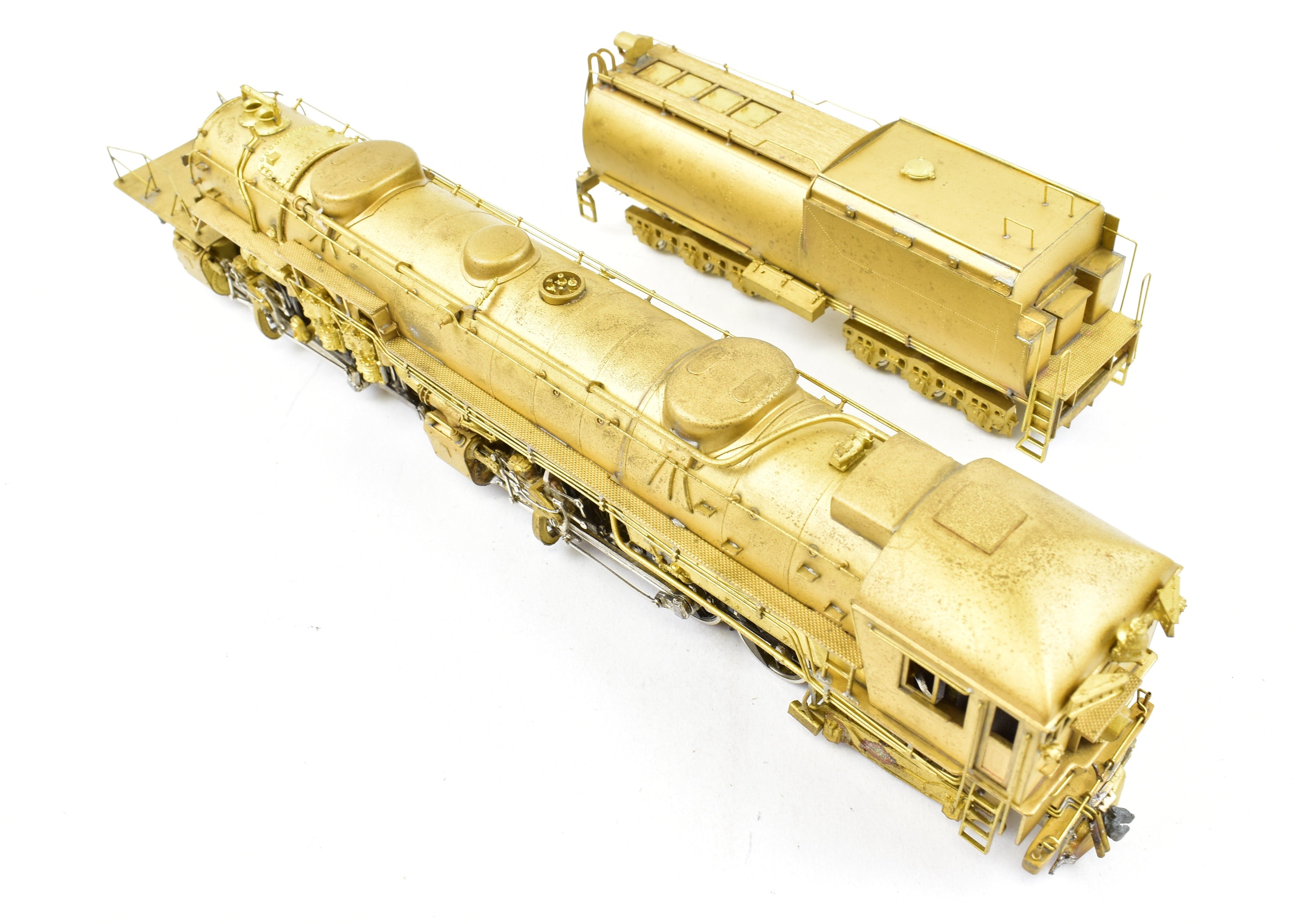 HO Scale Brass Model Train by Westside Model Co., Southern Pacific Class AC - 4 4 - 8 - 8 - 2 Cab Forward Locomotive from 1977 Production Run