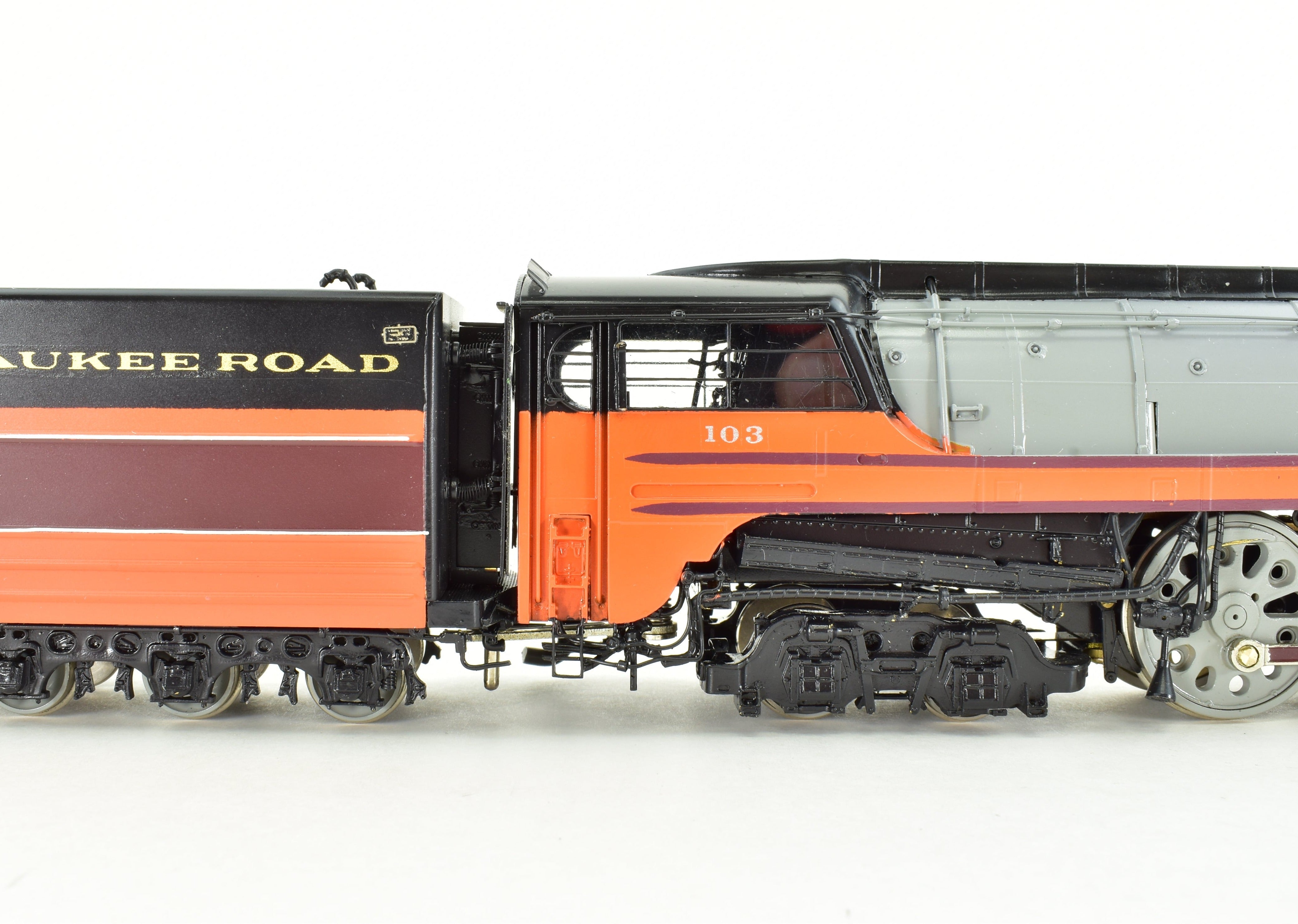 HO Brass OMI - Overland Models Inc. MILW F-7 4-6-4 Baltic FP No. 103
