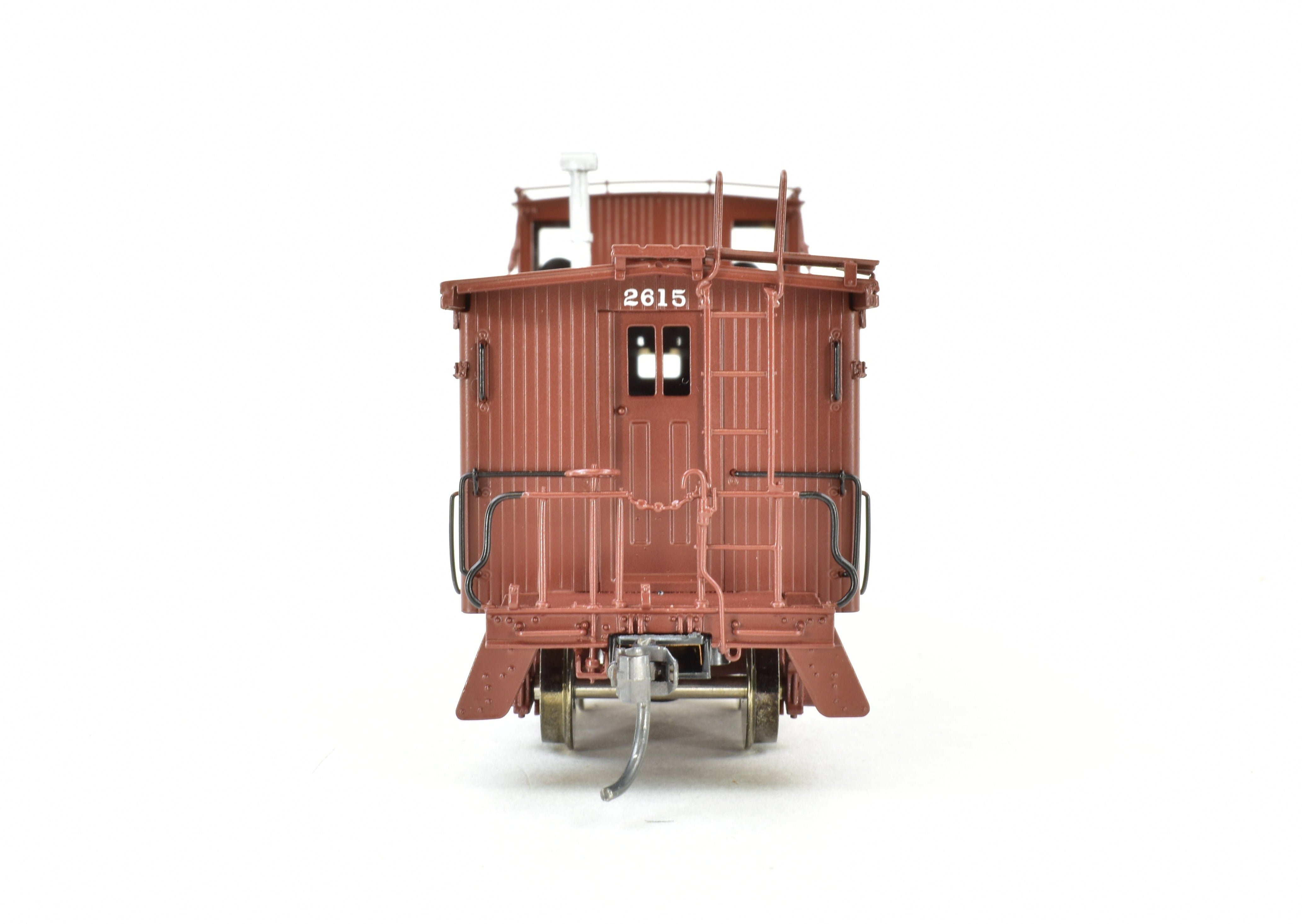 HO Scale Brass Wabash Wood Side Caboose FP #2615 by OMI Overland Models