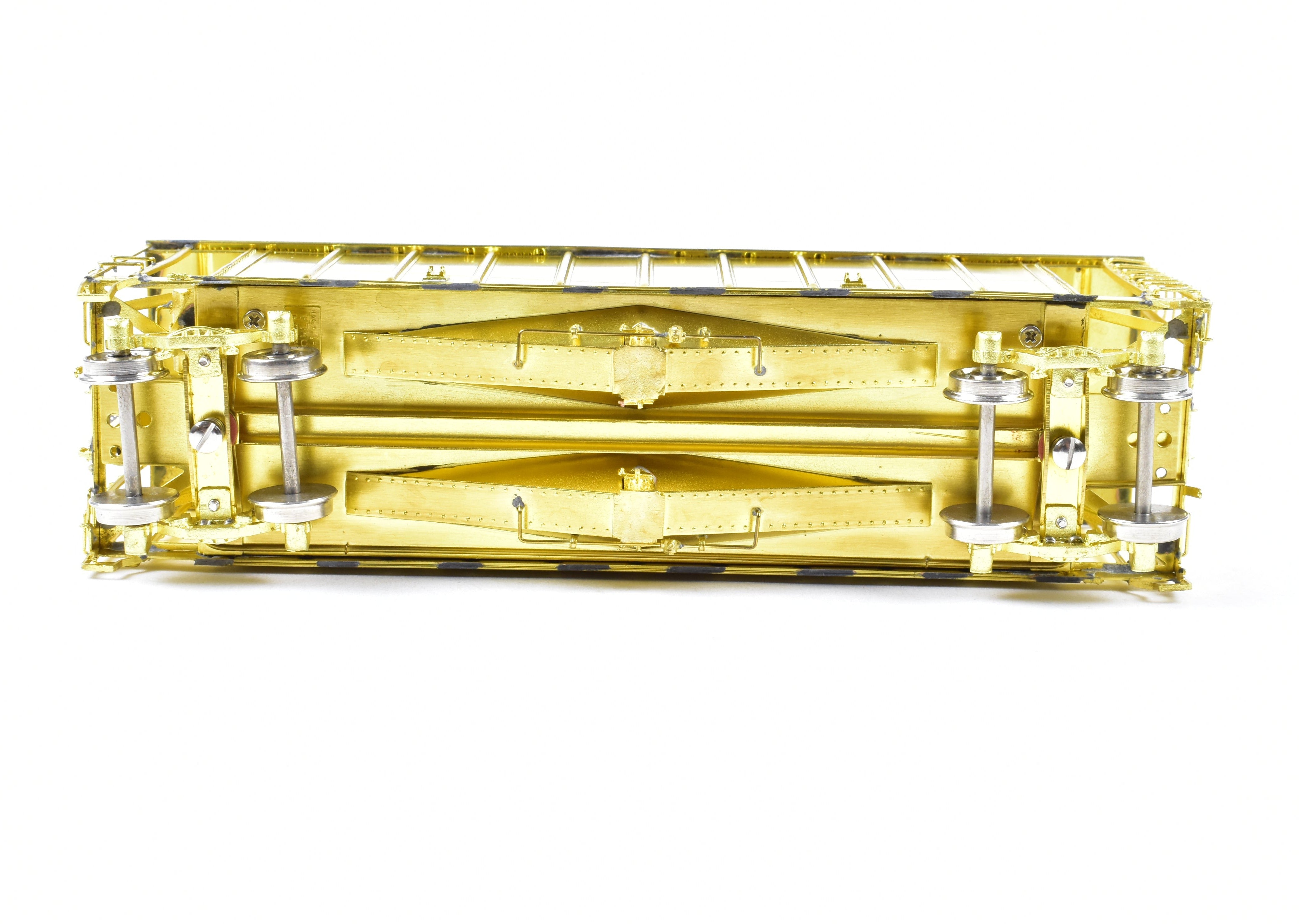 HO Scale Brass Airslide Covered Hopper Model by Overland Models, Inc. (OMI) for Various Roads