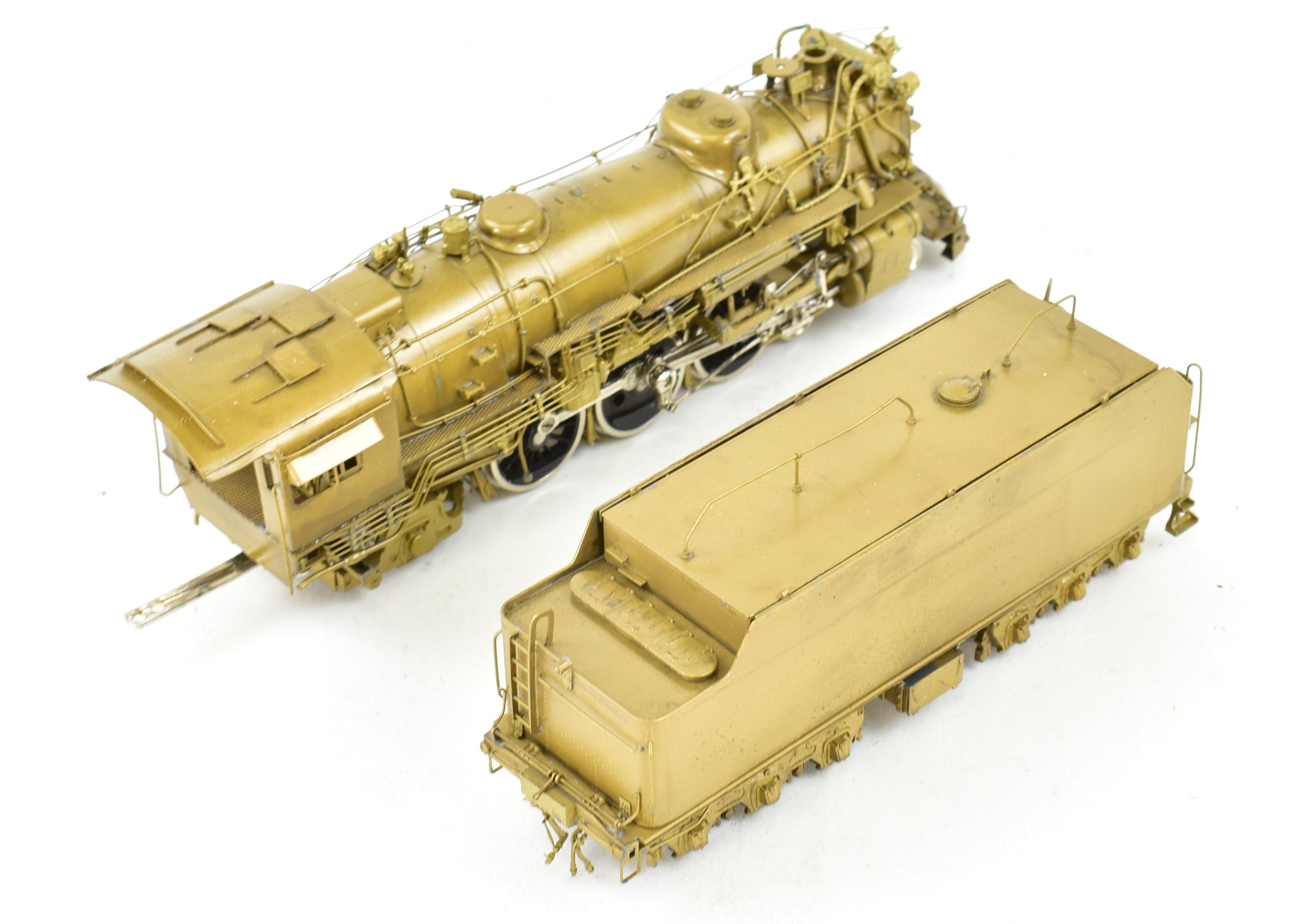 HO Brass Hallmark Models Missouri Pacific 6600 Class 4-6-2 Pacific Locomotive
