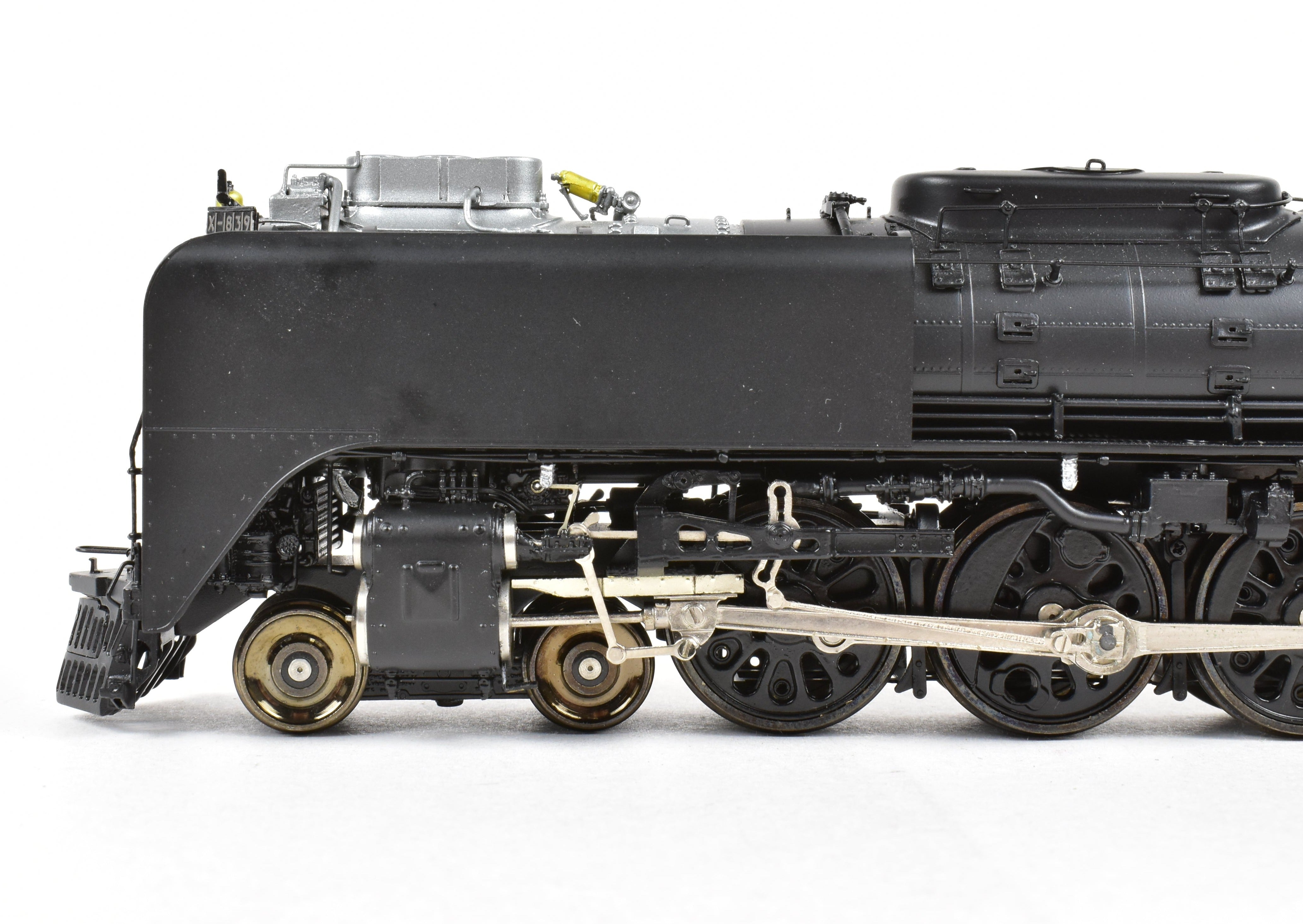 HO Scale Brass UP Union Pacific FEF - 3 4 - 8 - 4 FP No. 839 Triple Stack Model by Overland Models