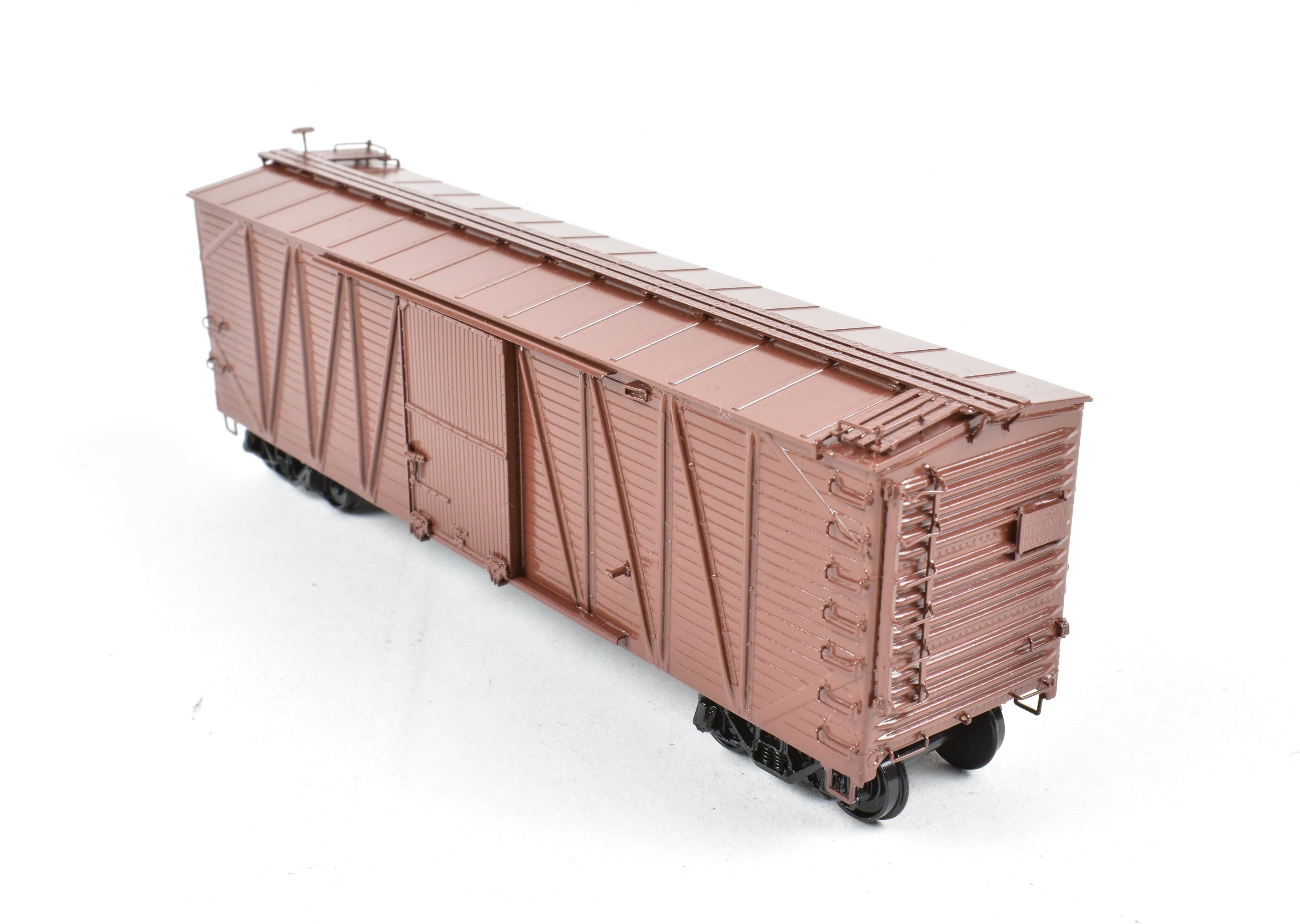 HO Scale Brass OMI - Overland Models, Inc. Various Roads USRA Single Sheath Painted Boxcar Model for Model Train Enthusiasts